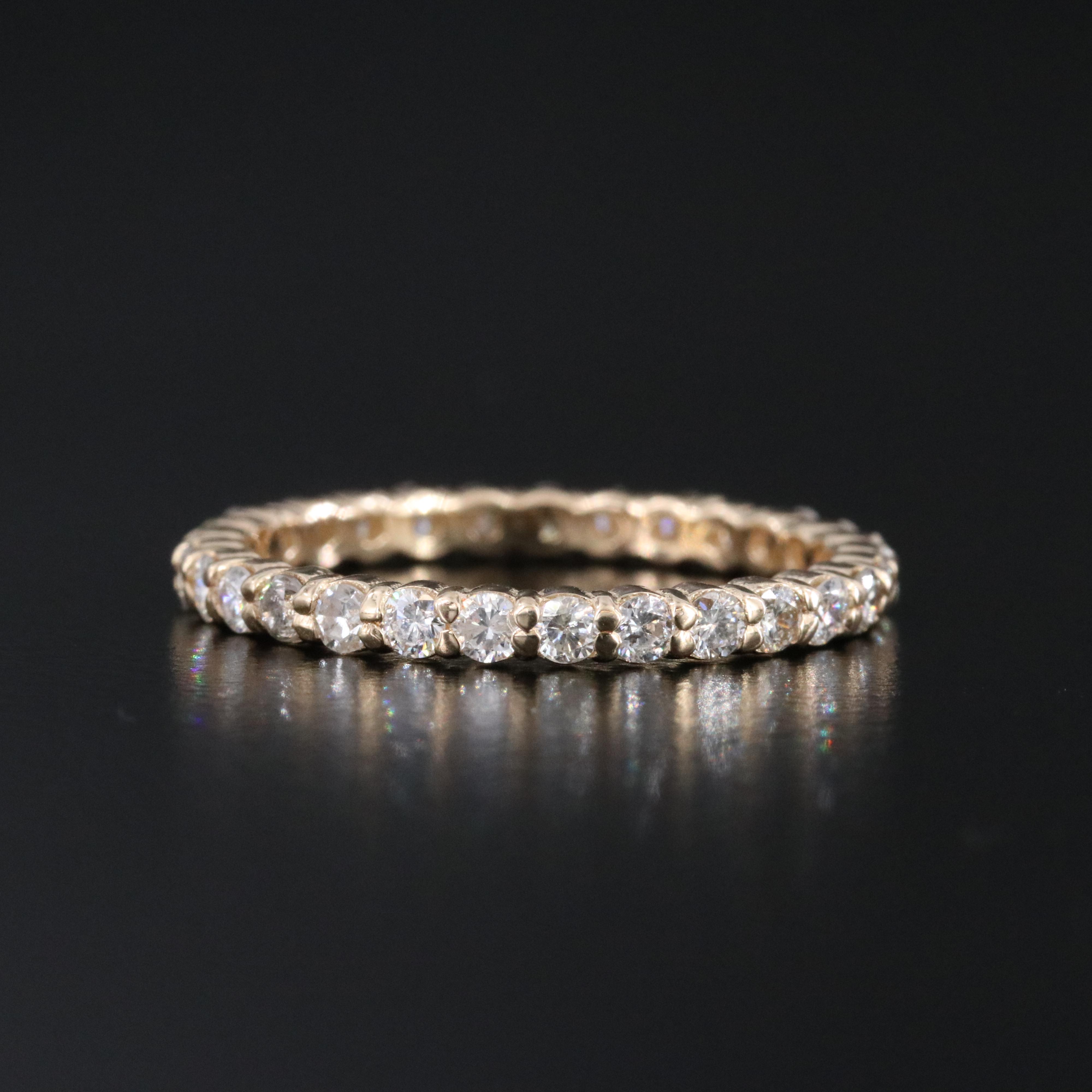 14K 1.67 CTW Diamond Eternity Bands