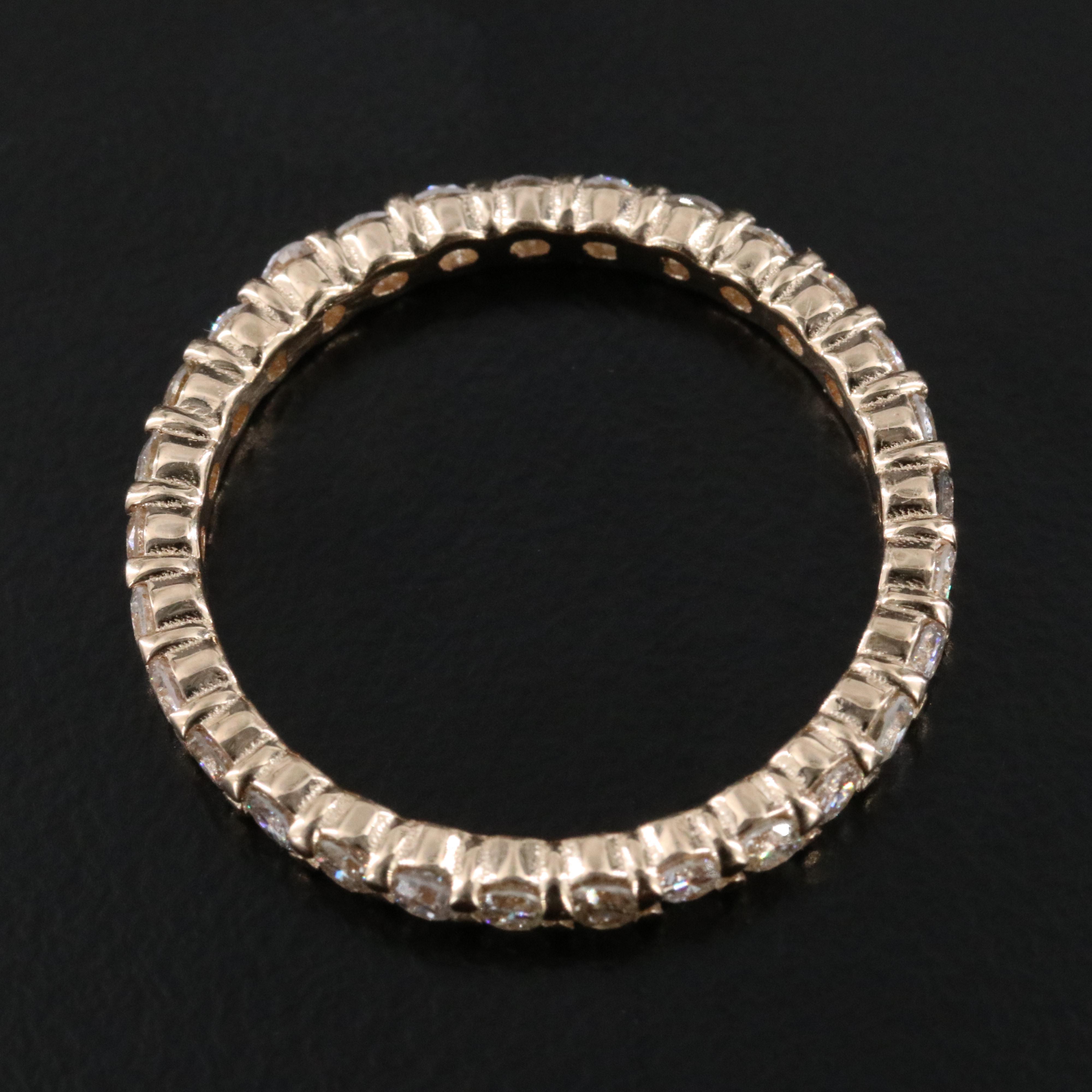 14K 1.67 CTW Diamond Eternity Bands