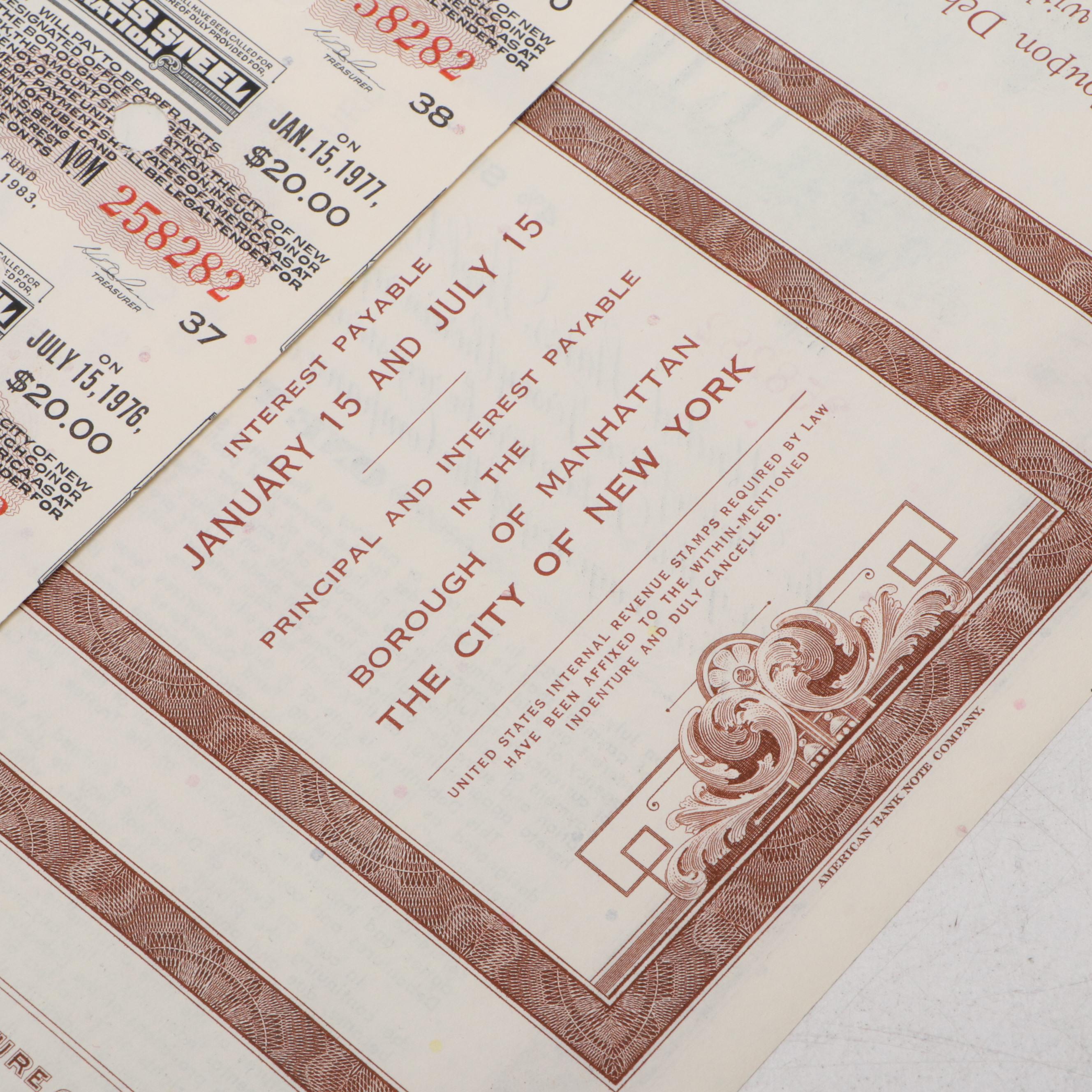 United States Steel Corporation 1,000 Shares Stock Certificate, 1958