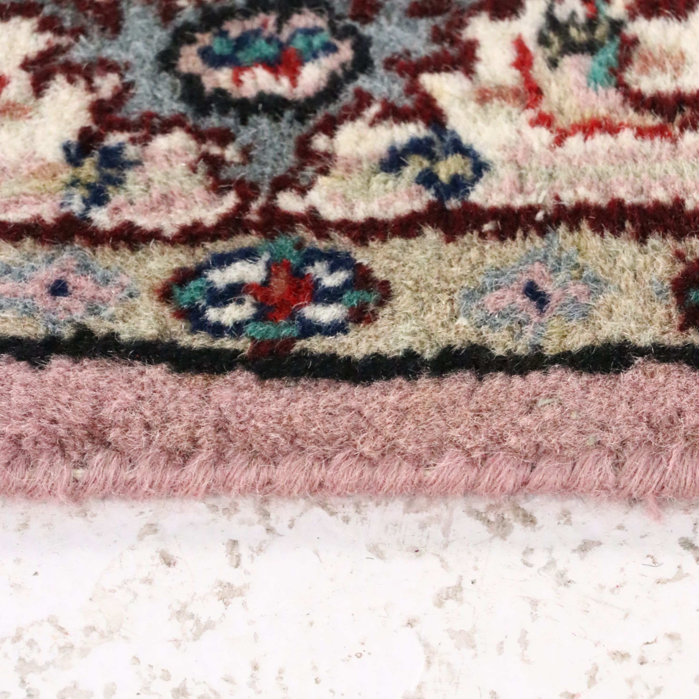 2'6 x 11'6 Hand-Knotted Indo-Persian Style Carpet Runner