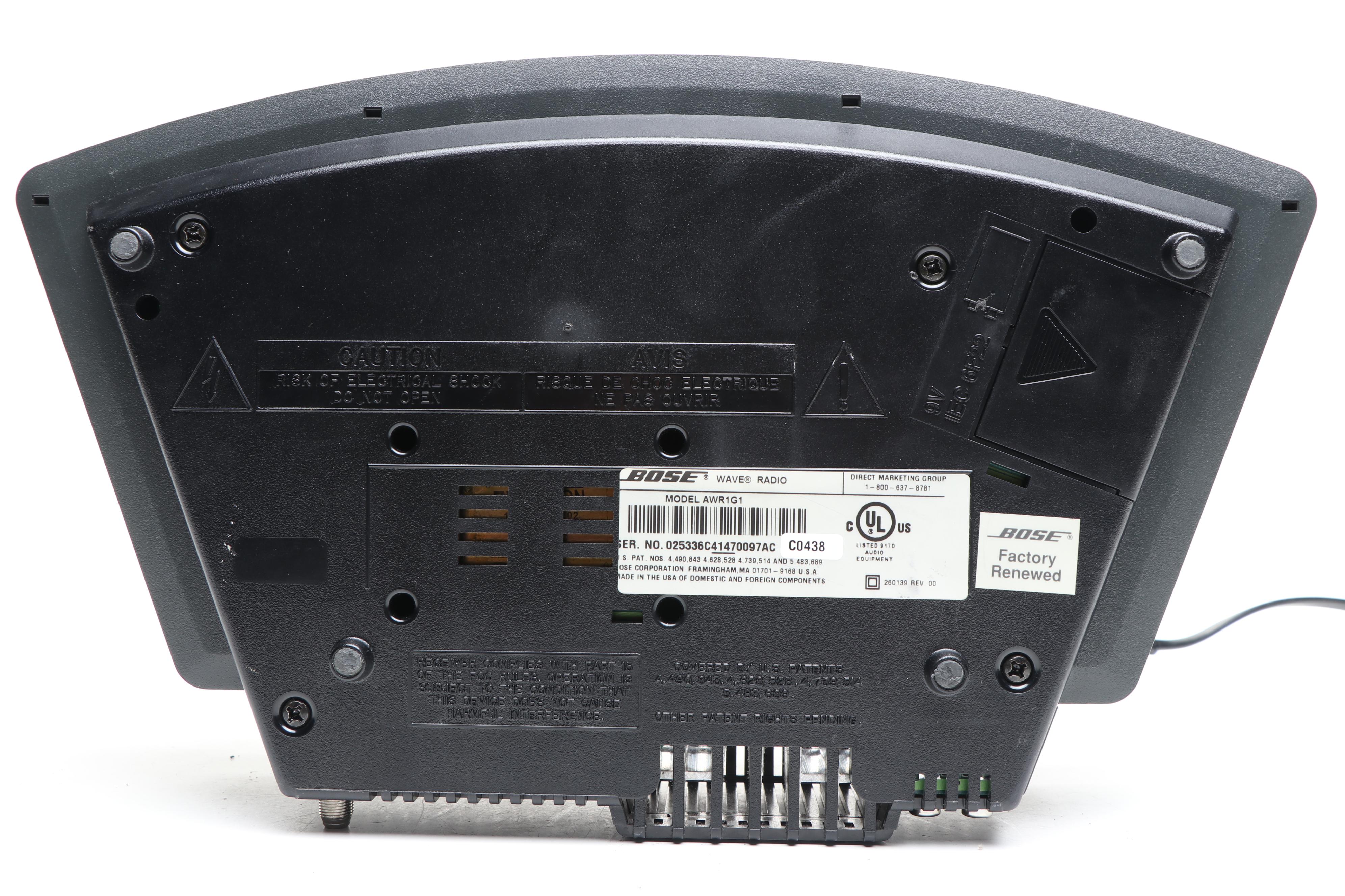Bose Model AWR1G1 Wave Radio with Remote