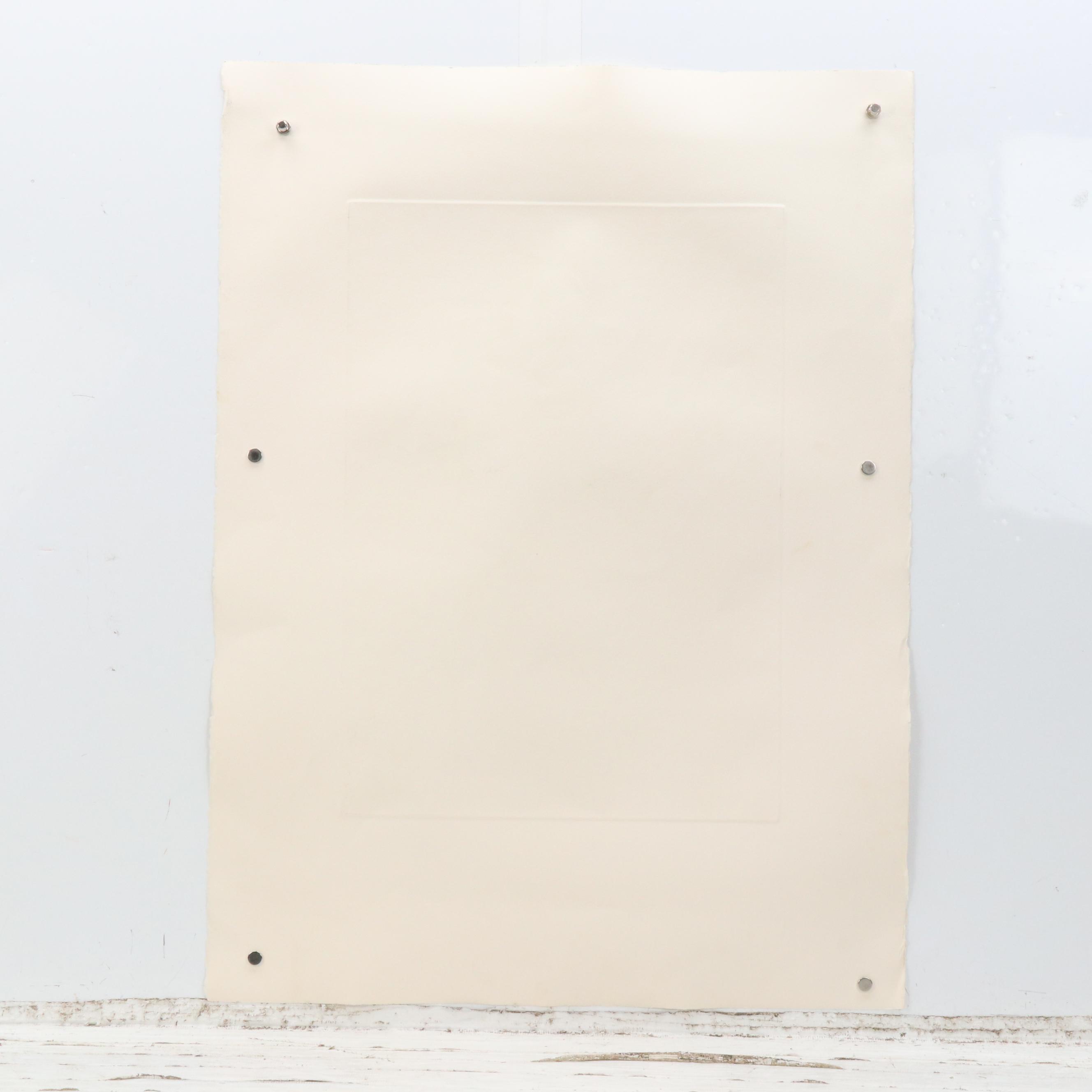 Guillaume Azoulay Etching "Primavera," 1989