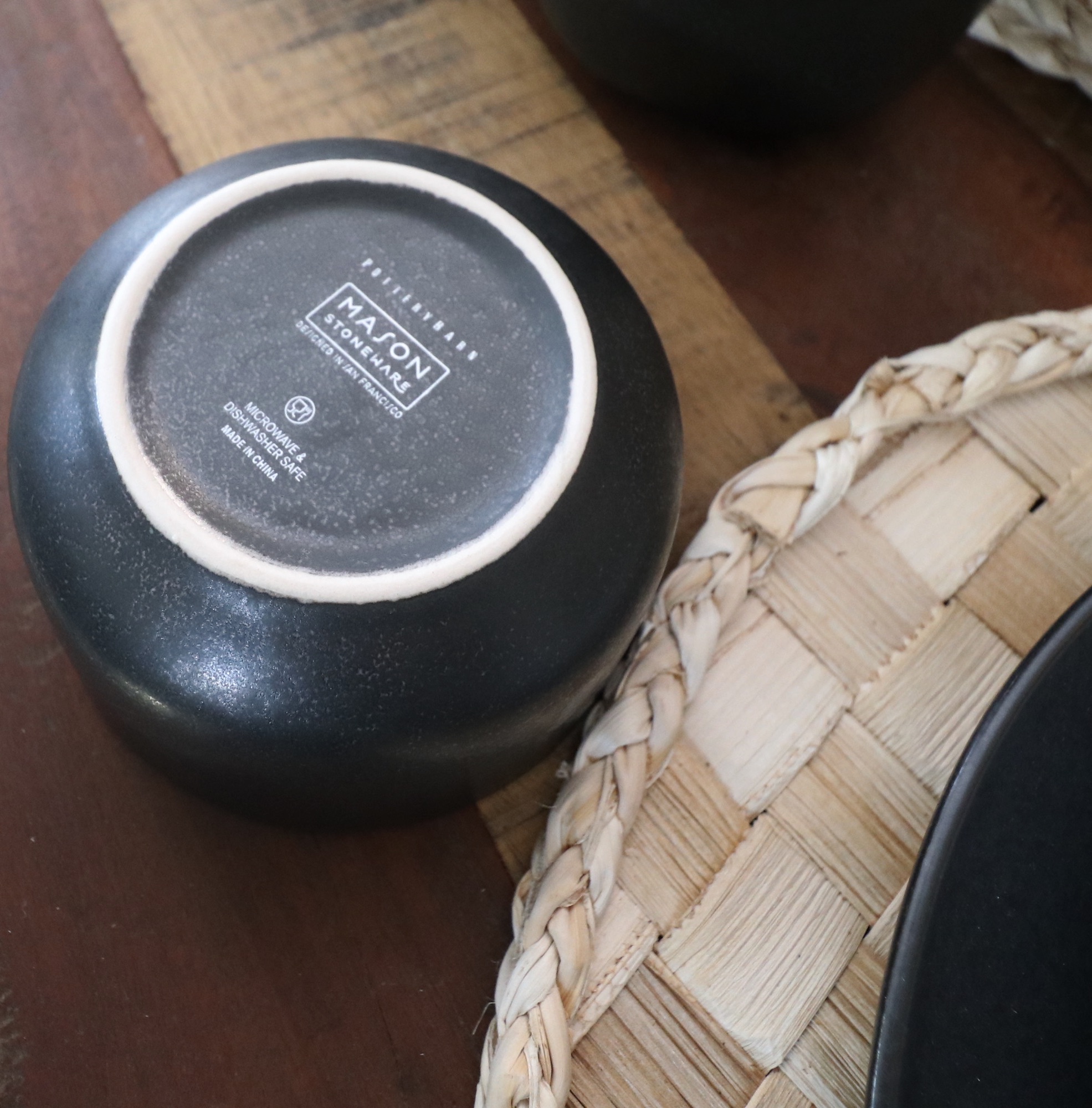 Pottery Barn "Mason" Stoneware, World Market Ceramic Dinnerware and More