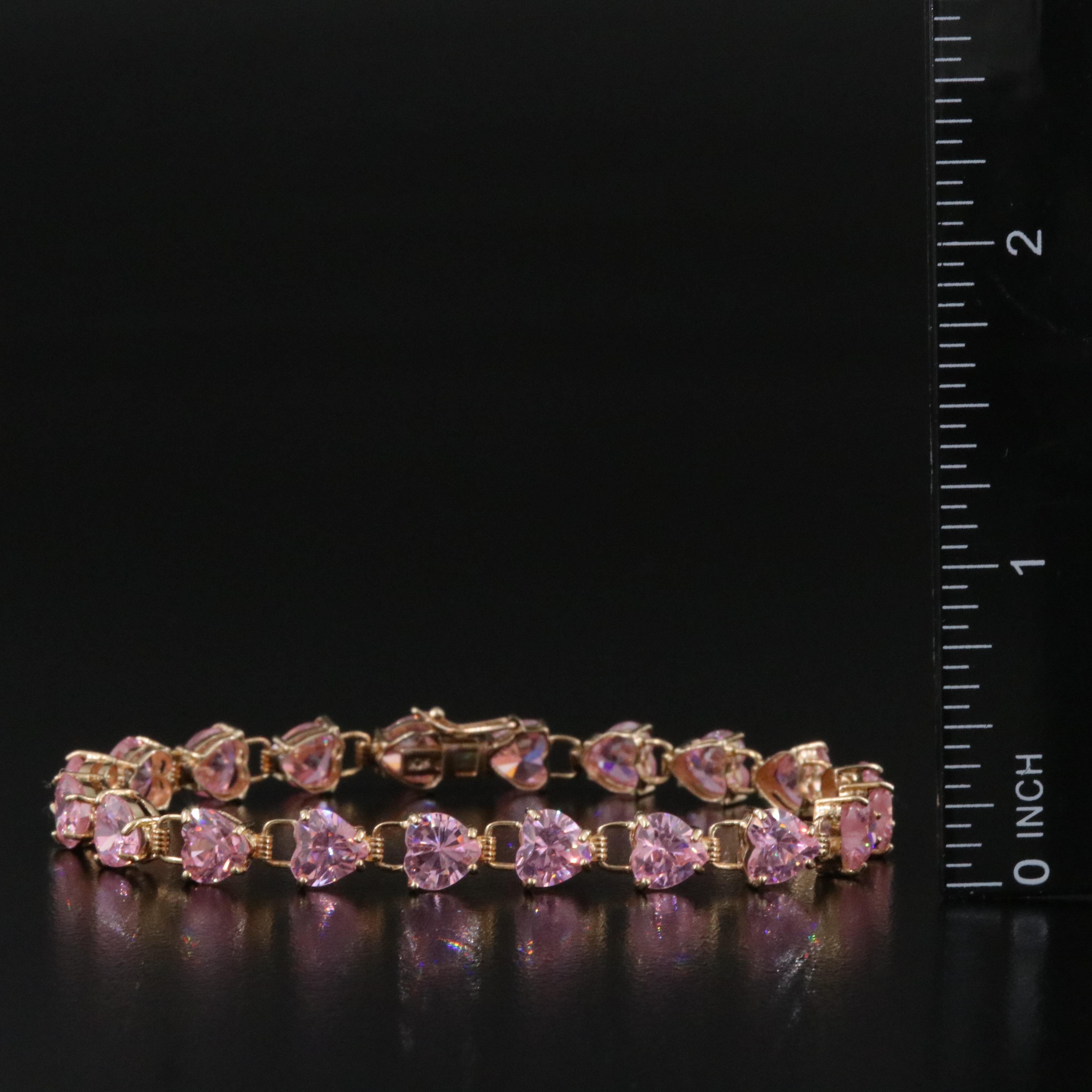 10K CZ Bracelet