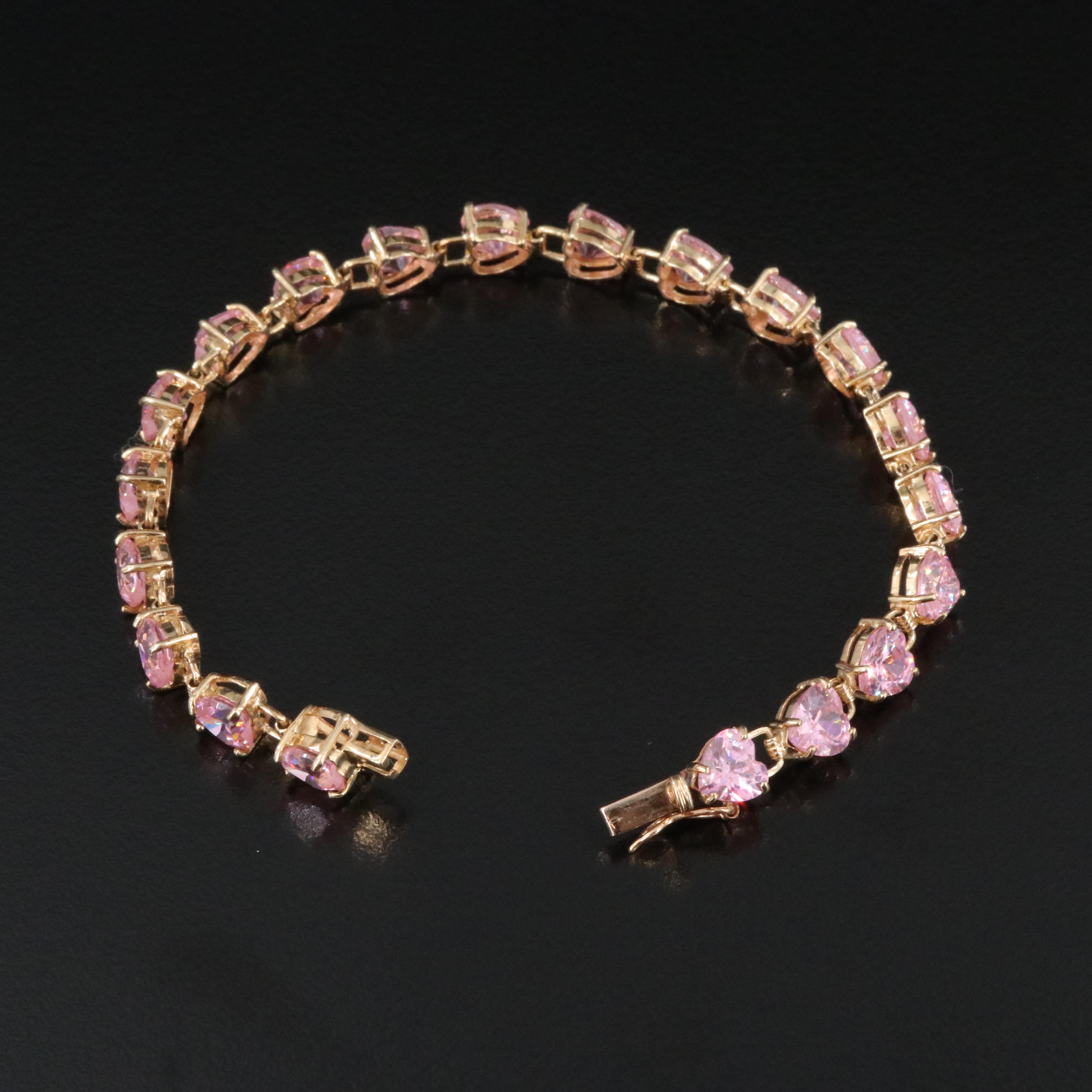 10K CZ Bracelet