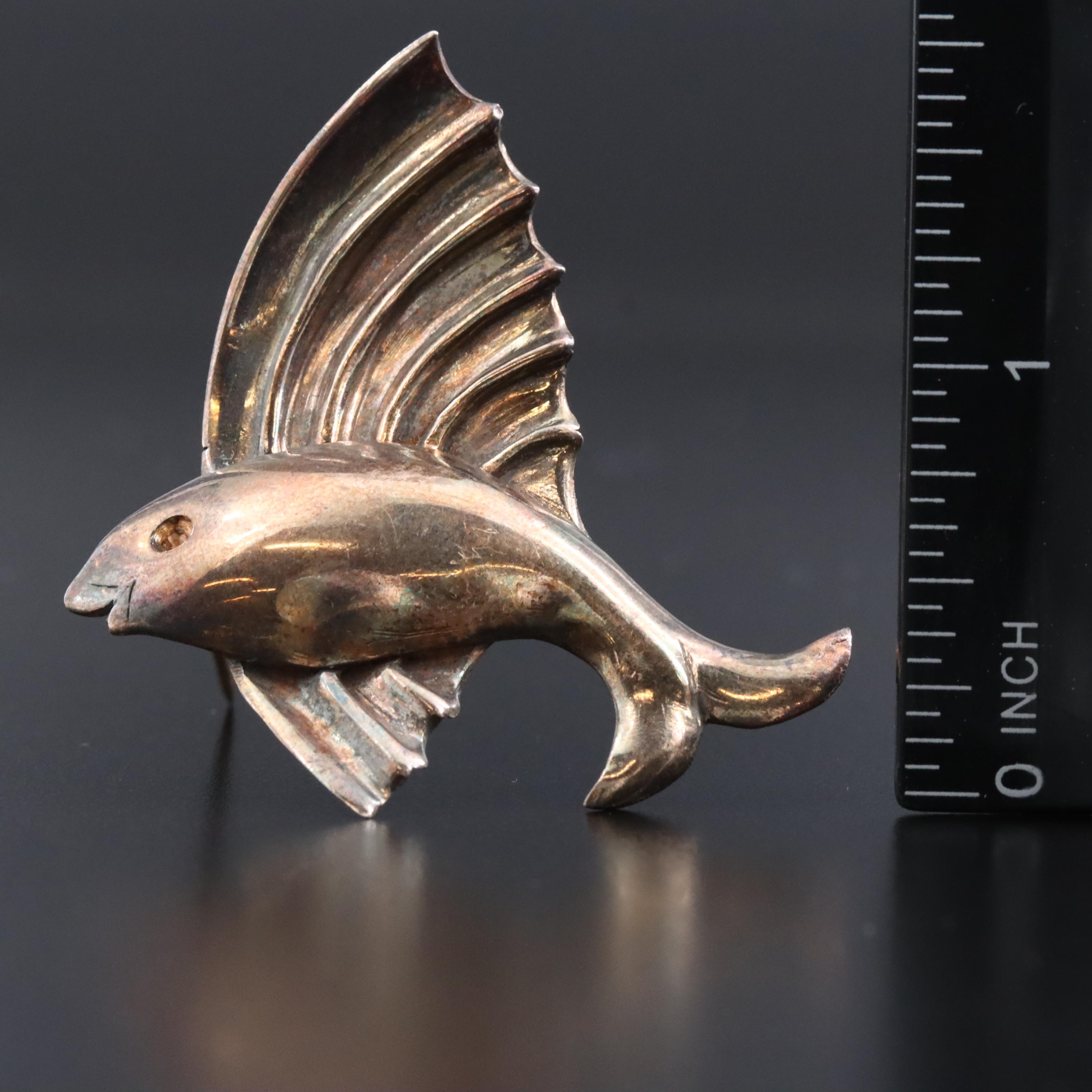 Collection of Sterling Pendants and Brooches