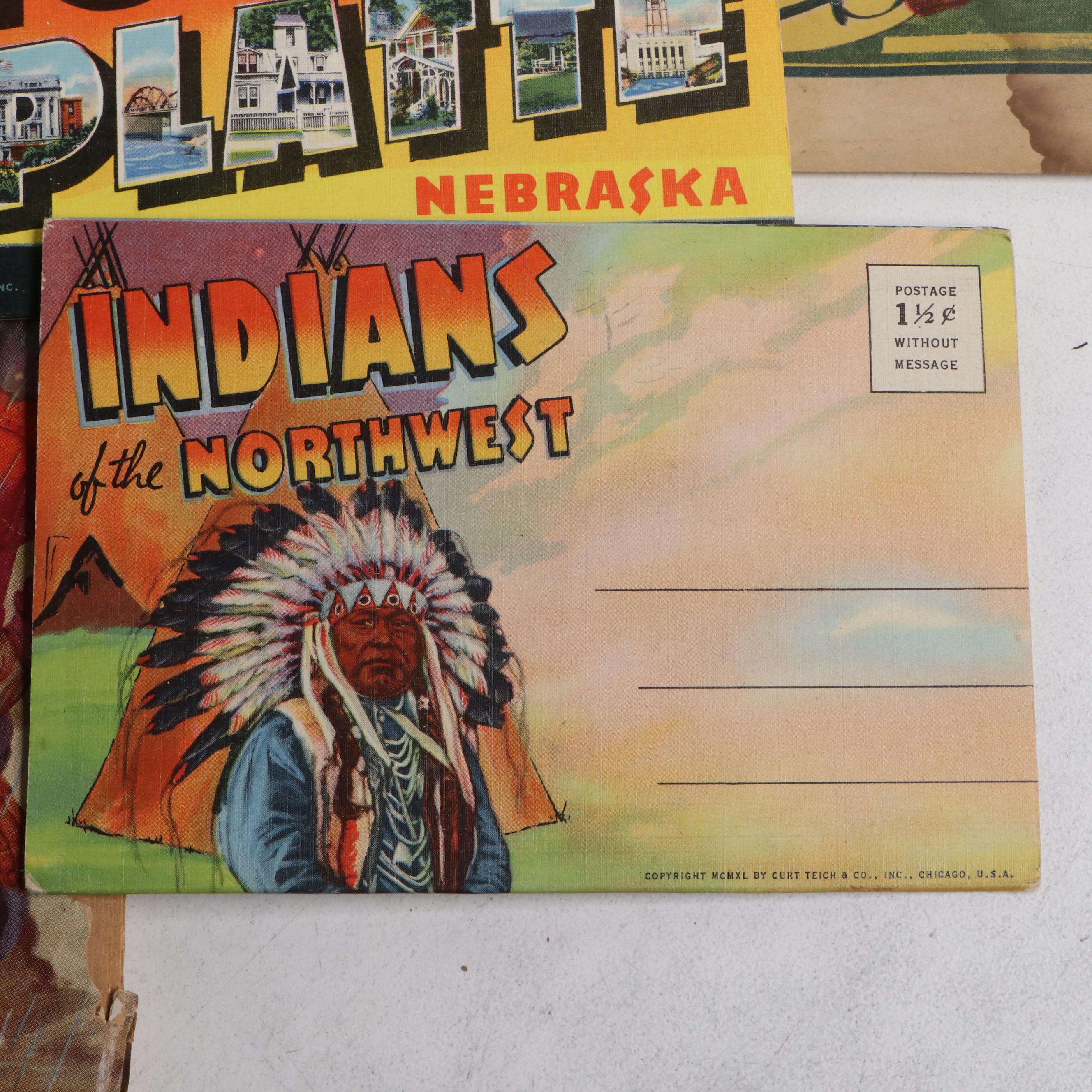 "Buffalo Bill" with Other Western Book, Sheet Music, Postcards and More