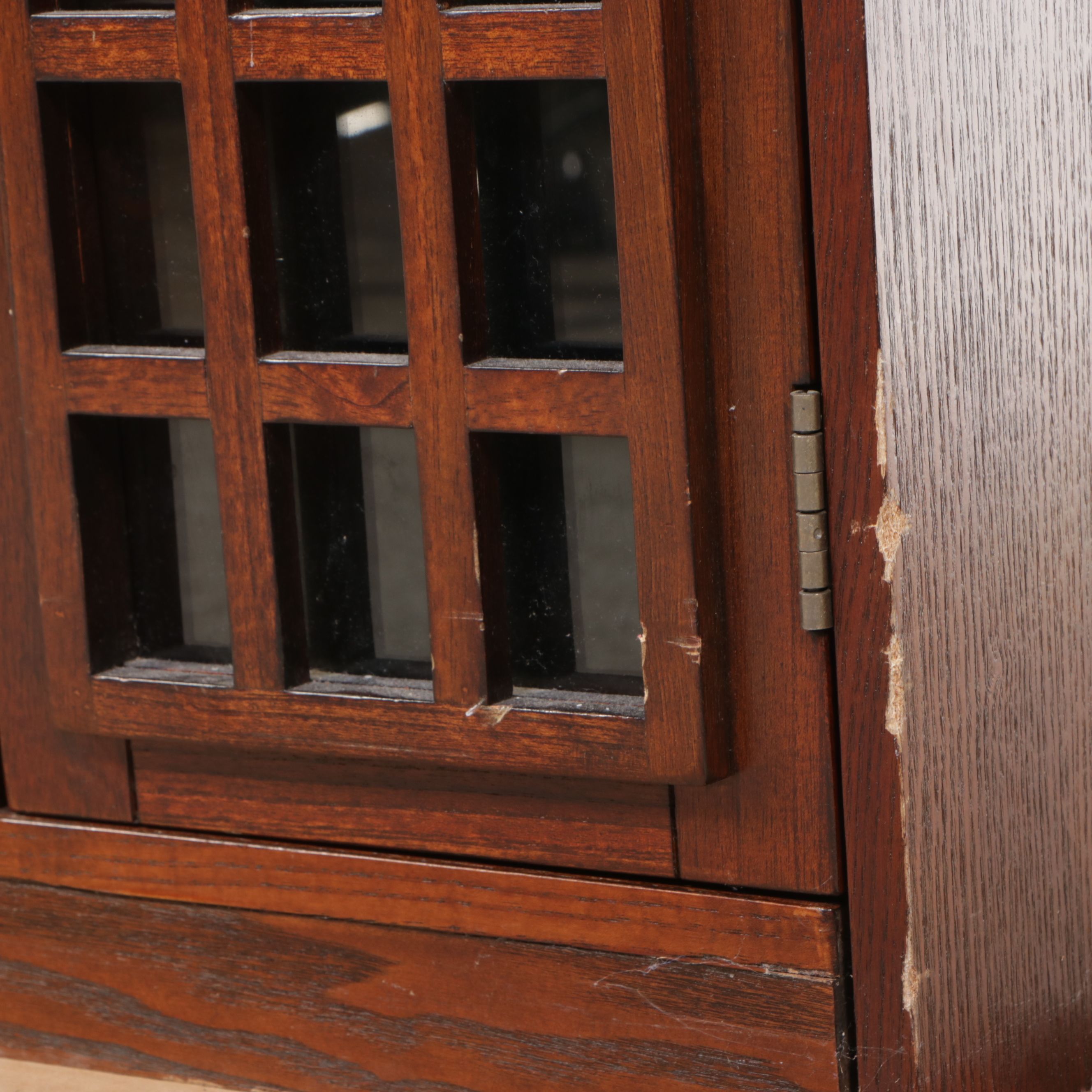 Narita Media Console With Electric Fireplace, 2011