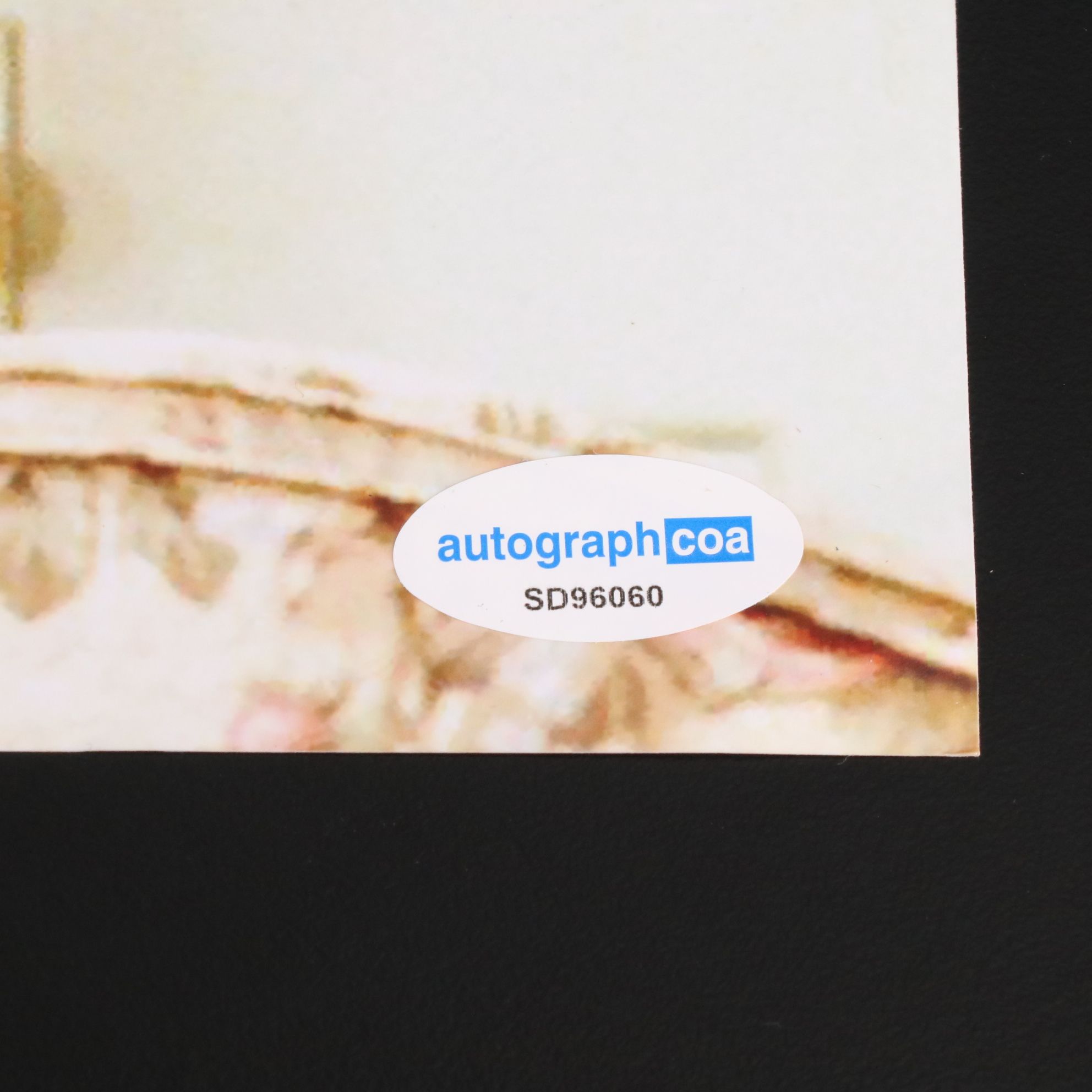 Carl Burnett Signed TV Show Print