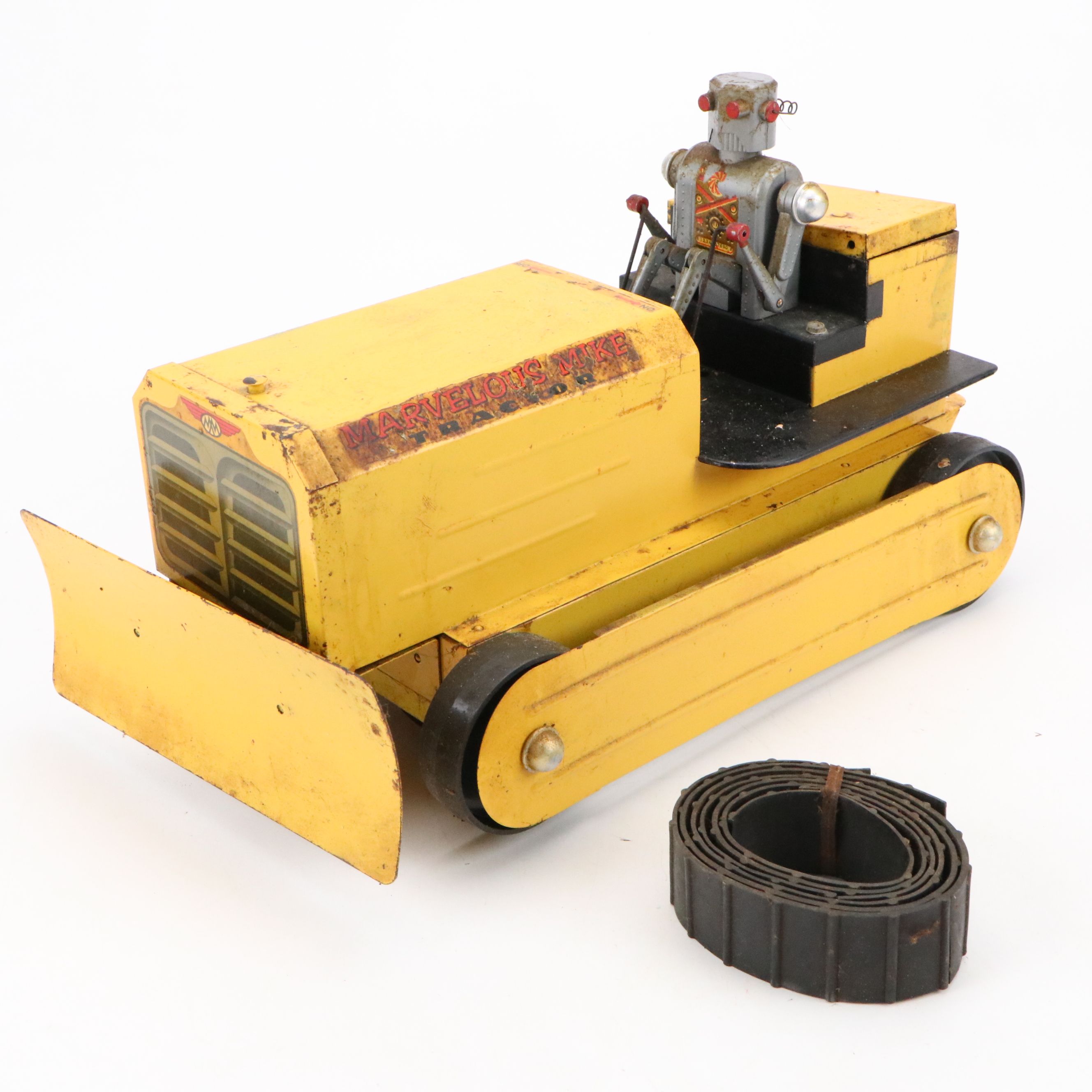 Saunders Tool & Die "Marvelous Mike" Electronic Tractor Toy, 1950s