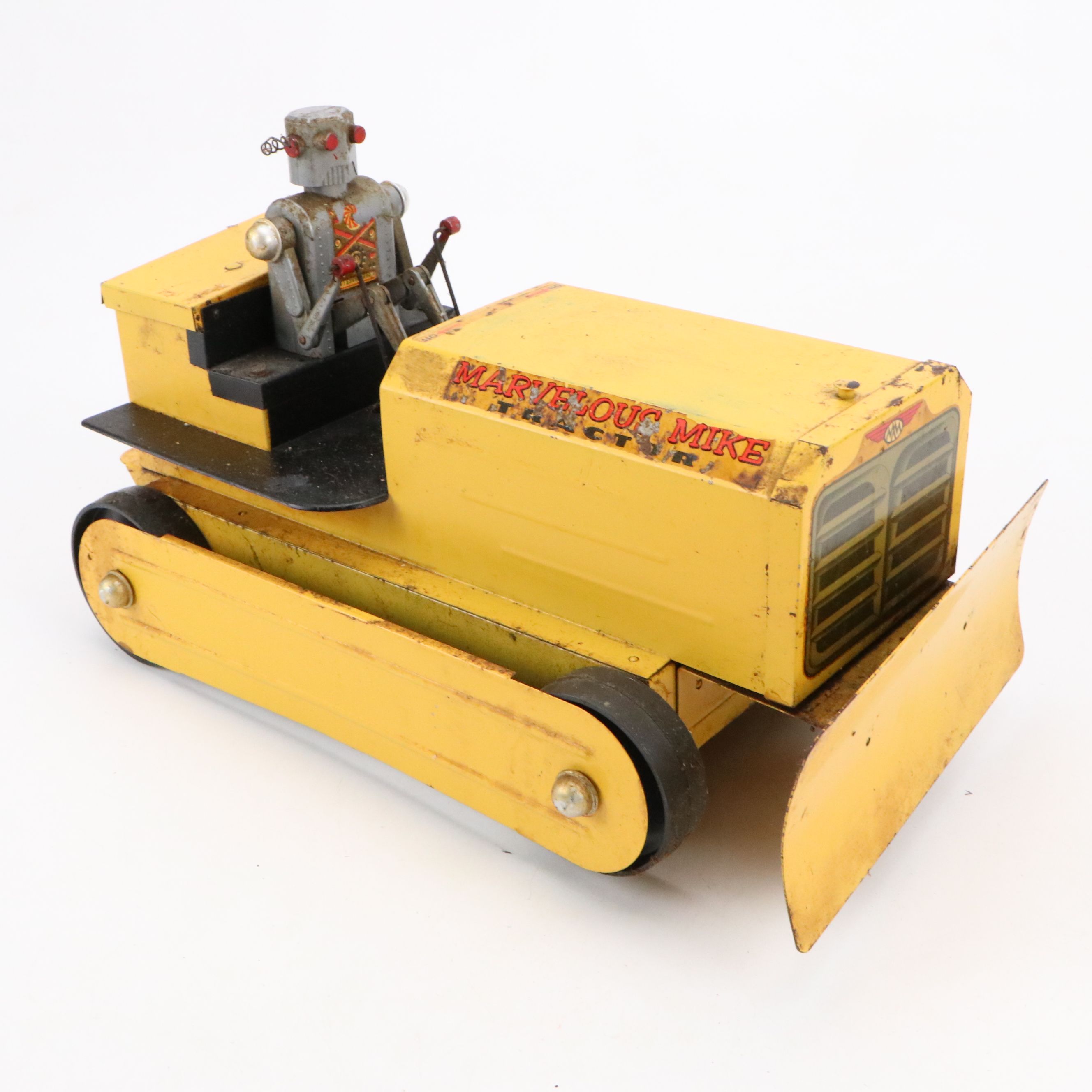 Saunders Tool & Die "Marvelous Mike" Electronic Tractor Toy, 1950s