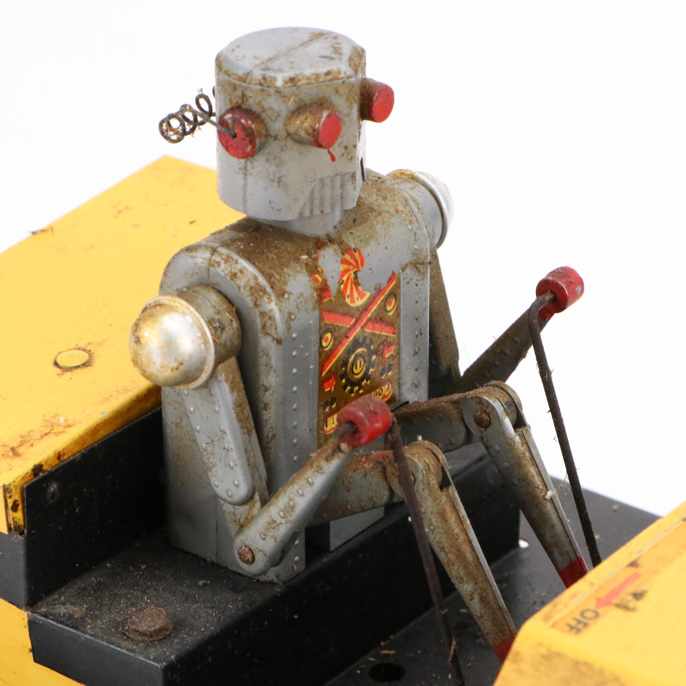 Saunders Tool & Die "Marvelous Mike" Electronic Tractor Toy, 1950s
