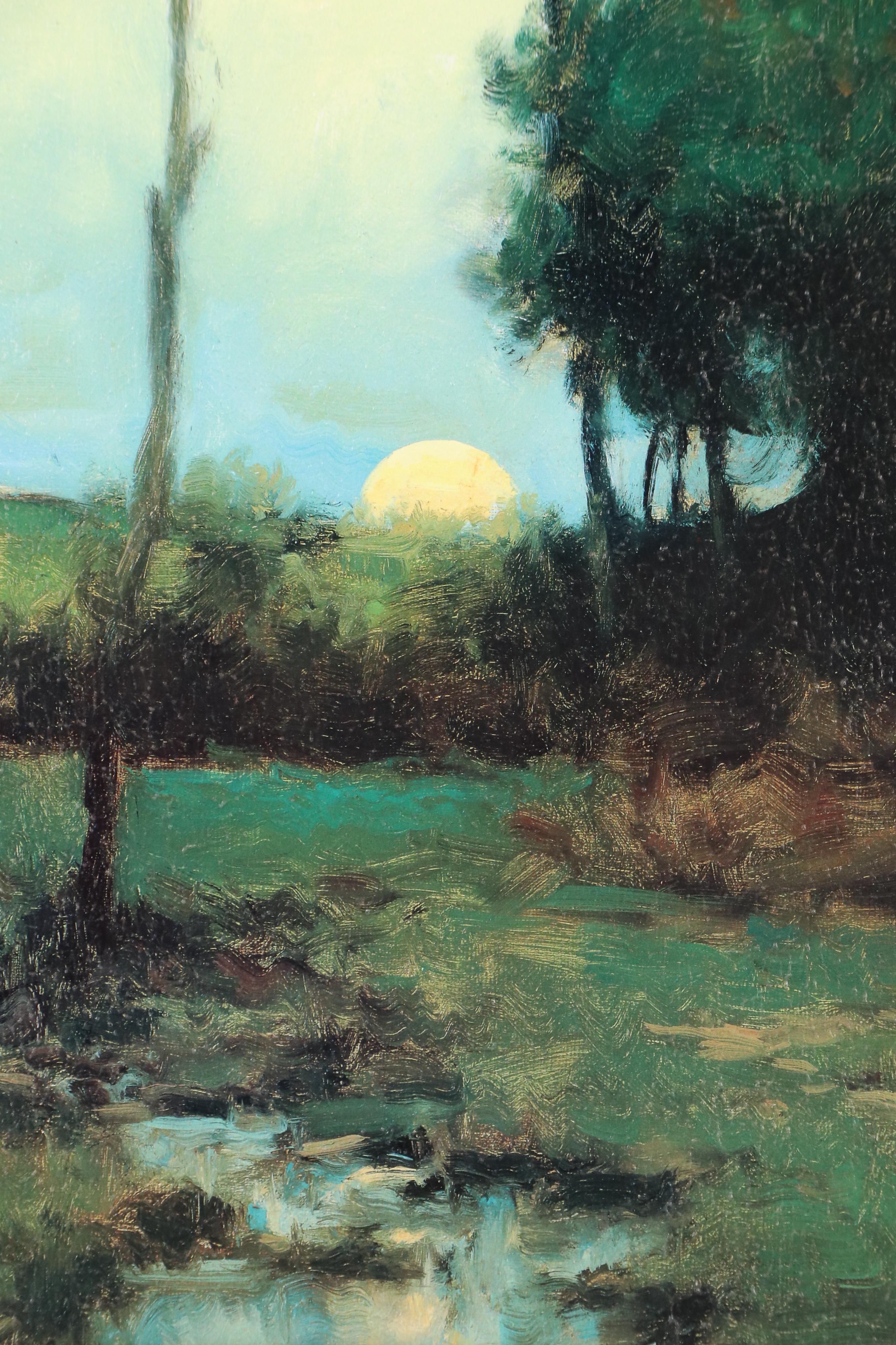 Impressionistic Landscape Offset Lithographs