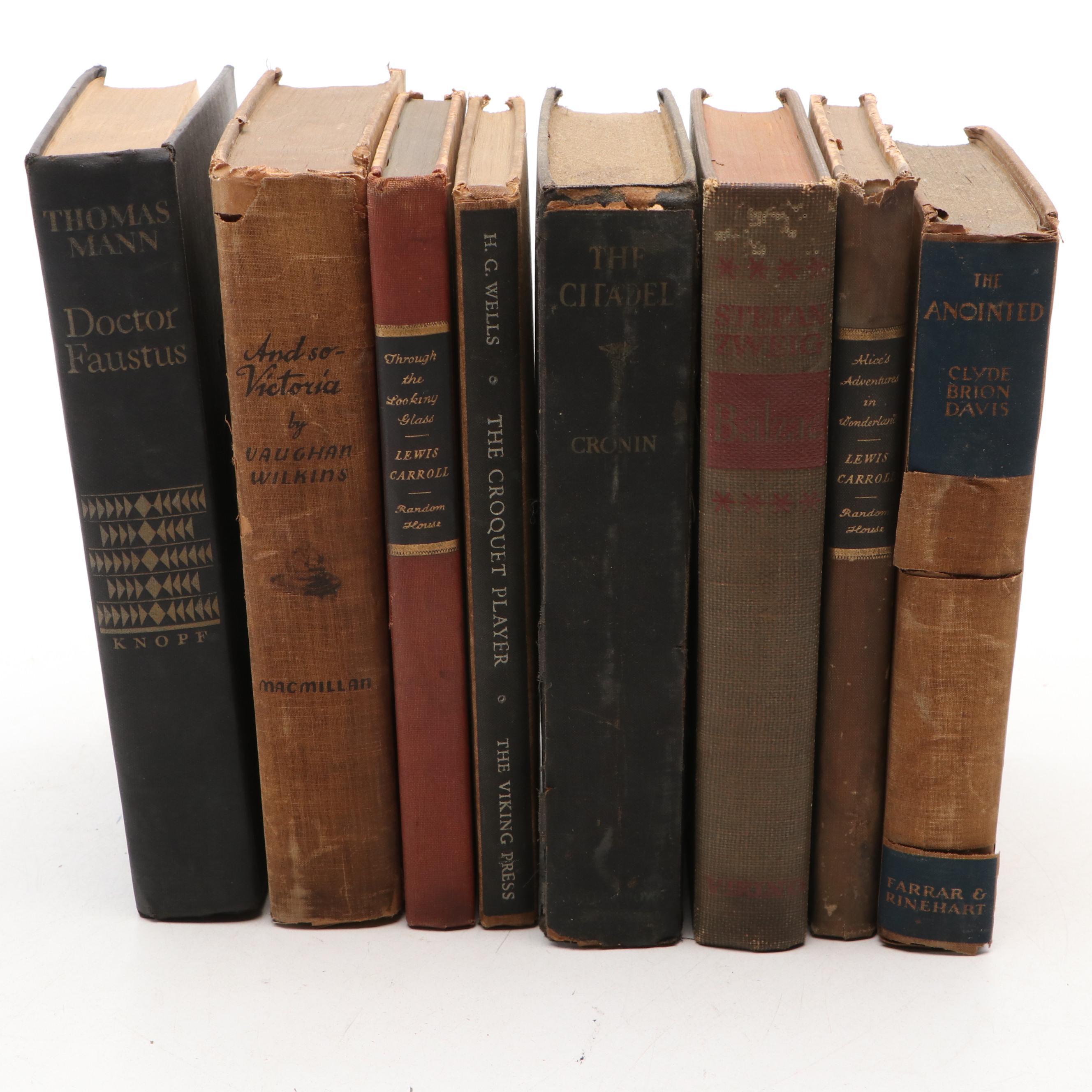 "And So - Victoria," "Alice's Adventures in Wonderland," and More Vintage Books