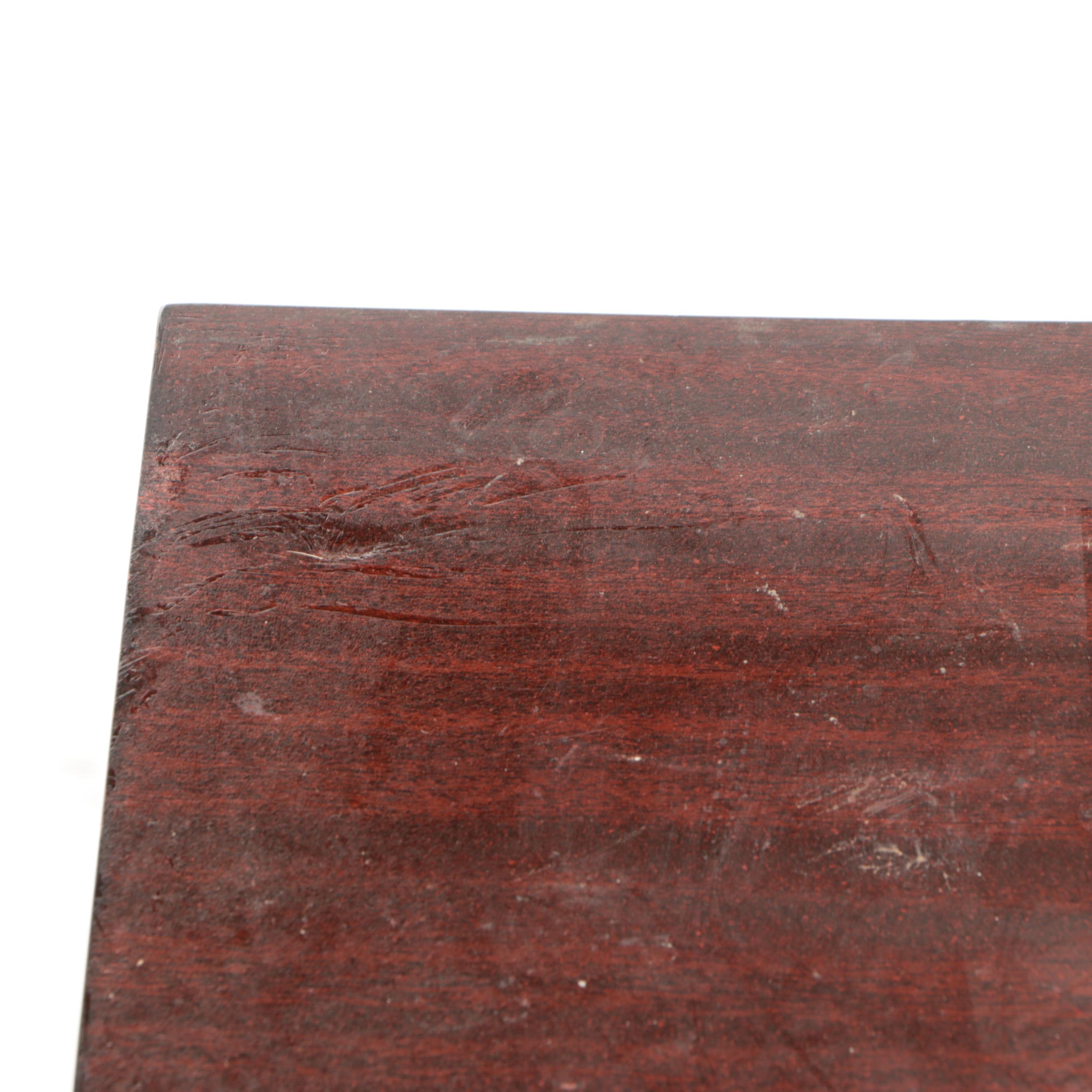 Mid Century Modern Rosewood Veneered Record Cabinet, Mid-20th Century