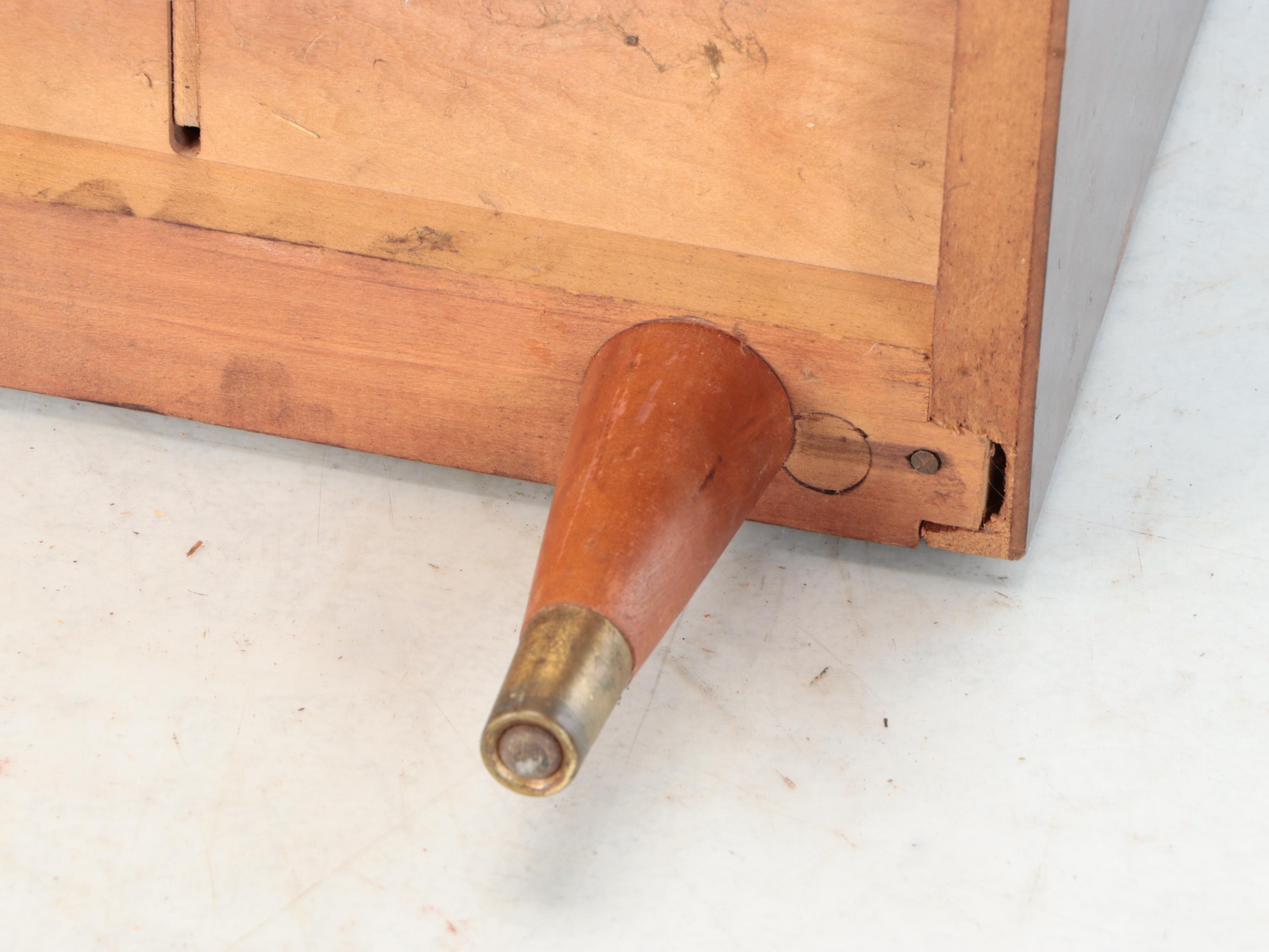 Mid Century Modern Rosewood Veneered Record Cabinet, Mid-20th Century