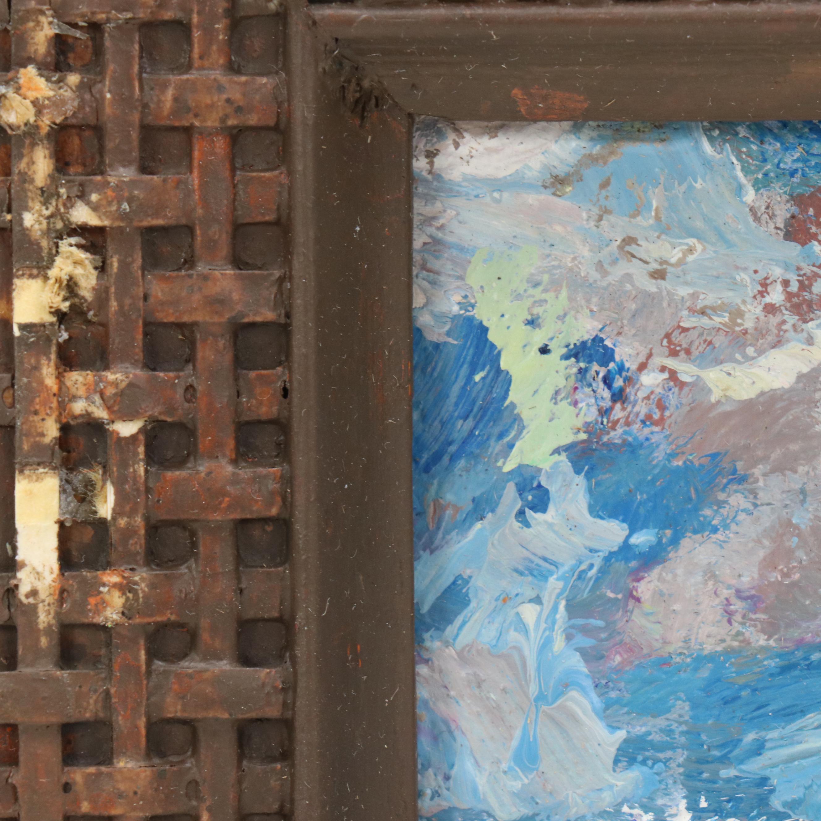 Kevin Kasik Oil Painting "Nature Trail Windy Day," 2025