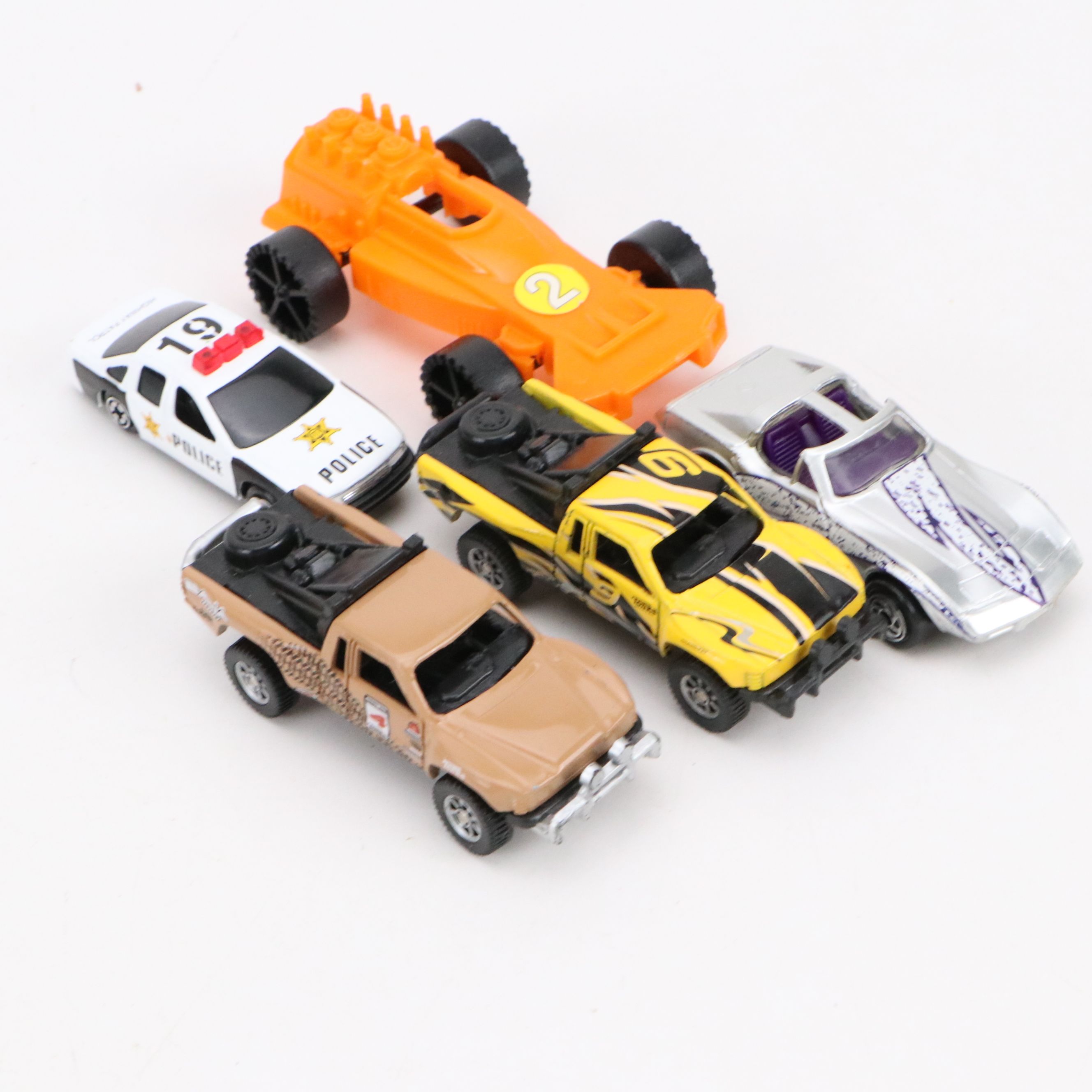 Playmobil, Matchbox, and Hot Wheels Play Vehicles and Cards