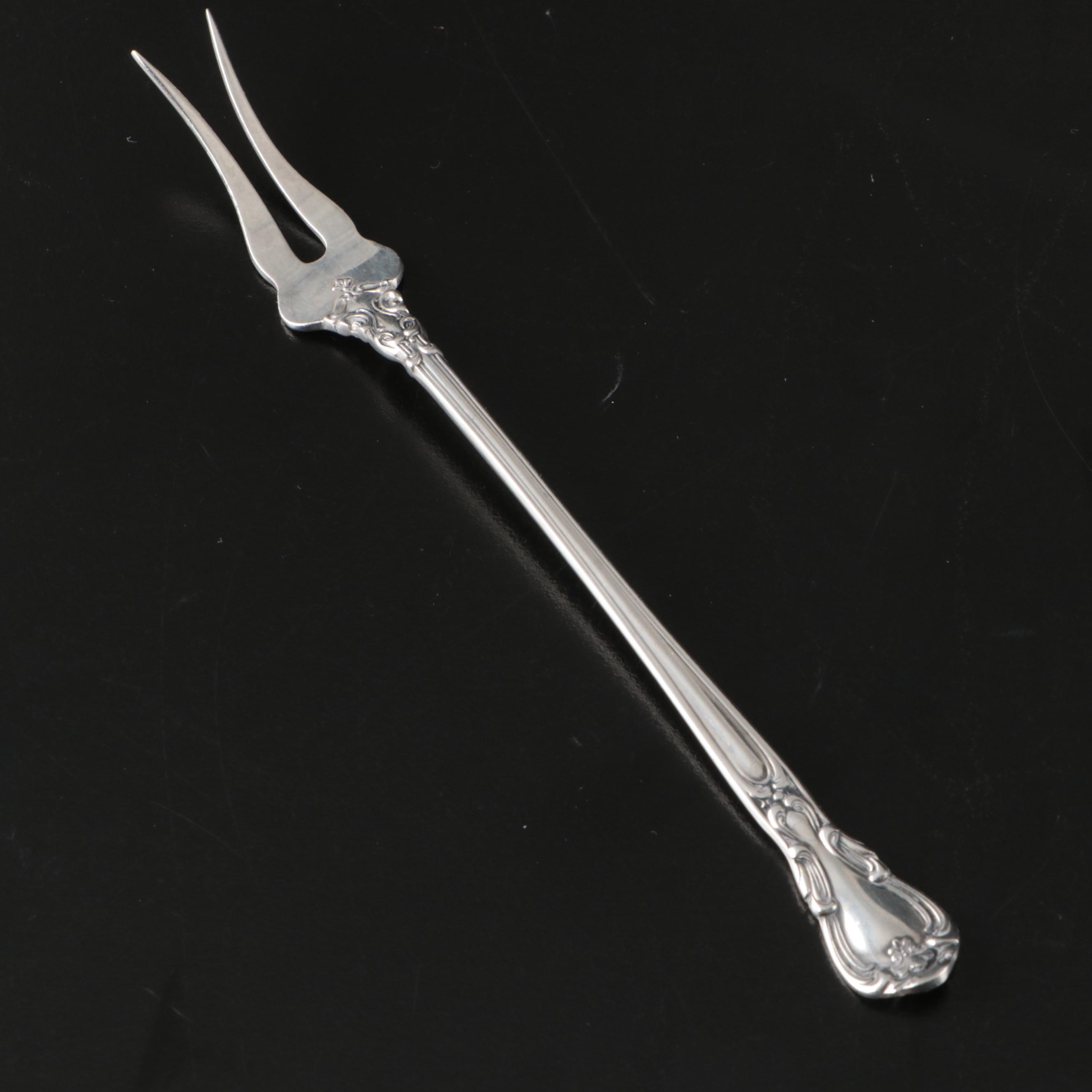 Gorham "Chantilly" Sterling Silver Flatware with Community Silver Plate Spoon