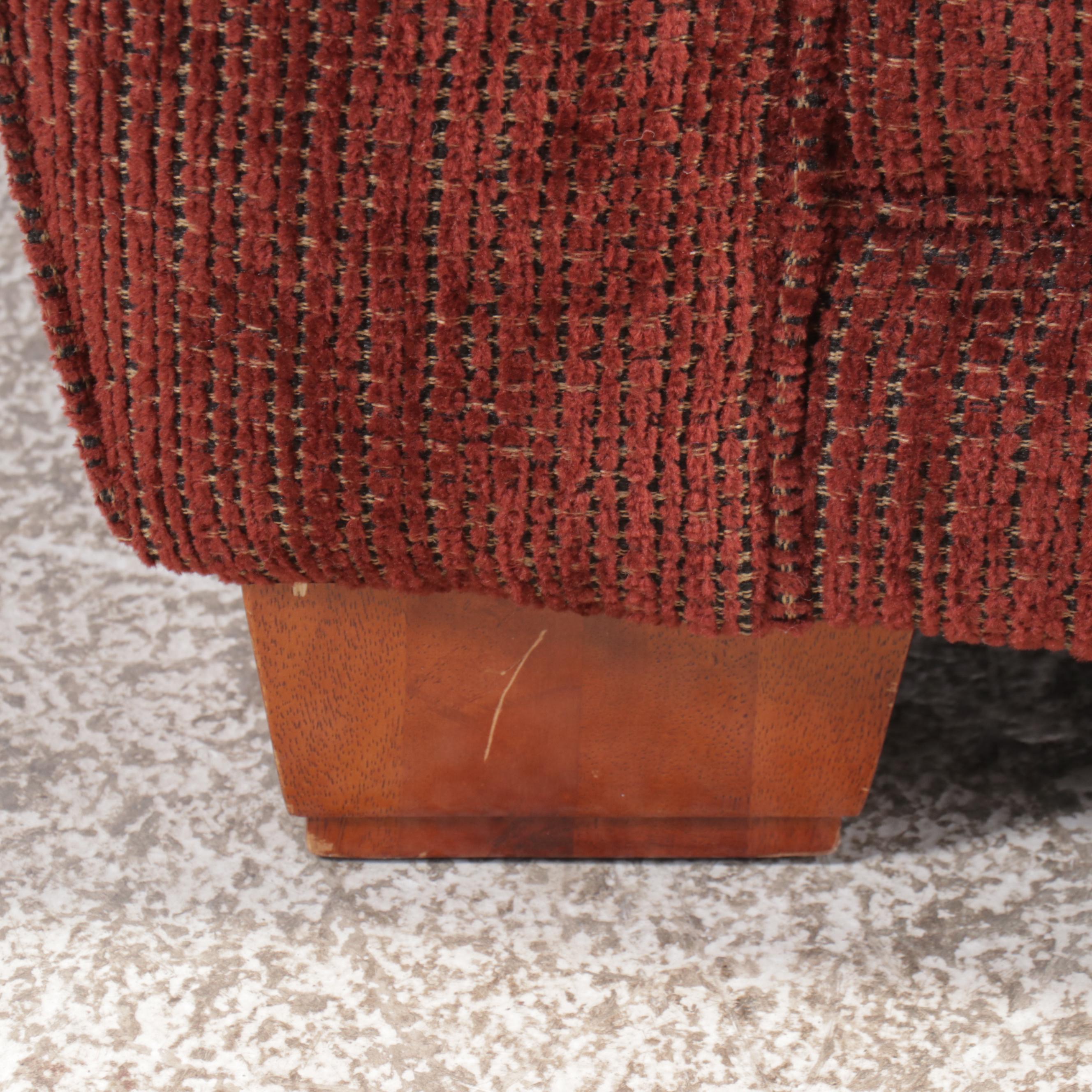 La-Z-Boy Contemporary Chenille Upholstered Sofa