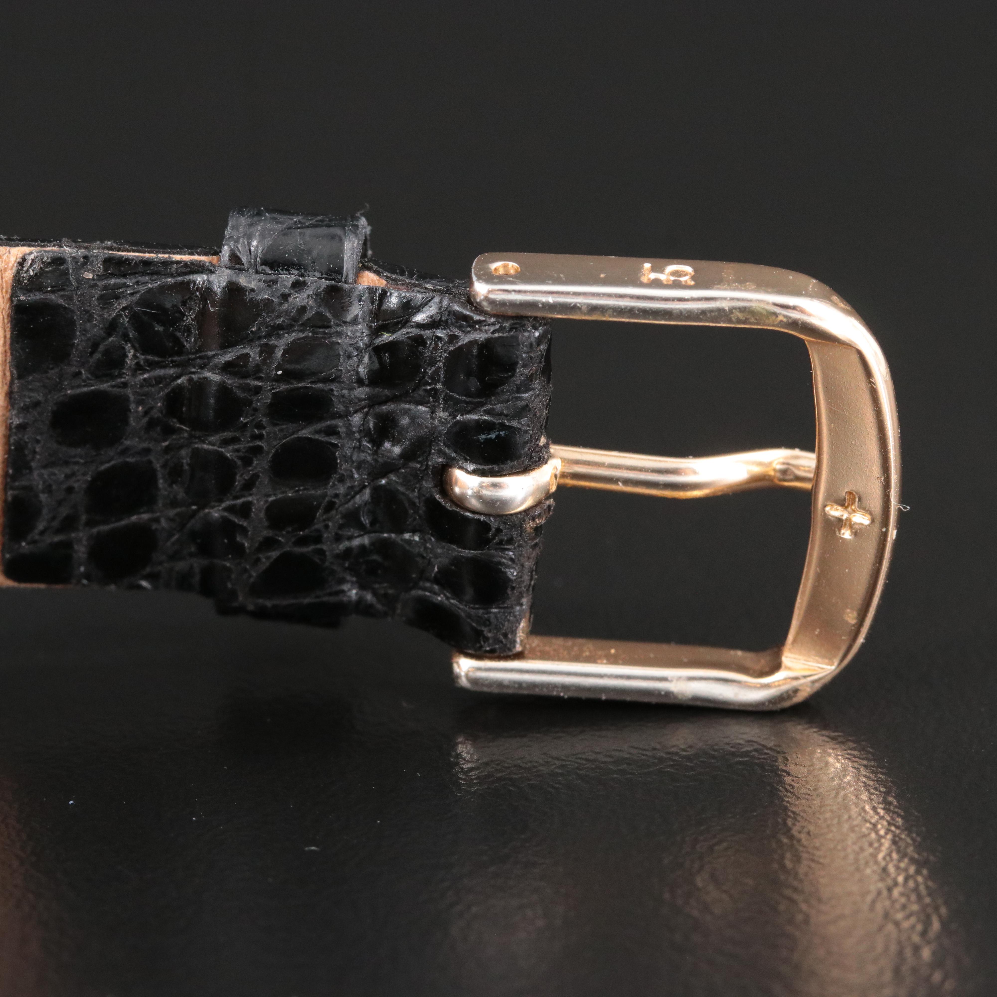 Cartier Must de Cartier 925 Gold Plated Stem Wind Watch