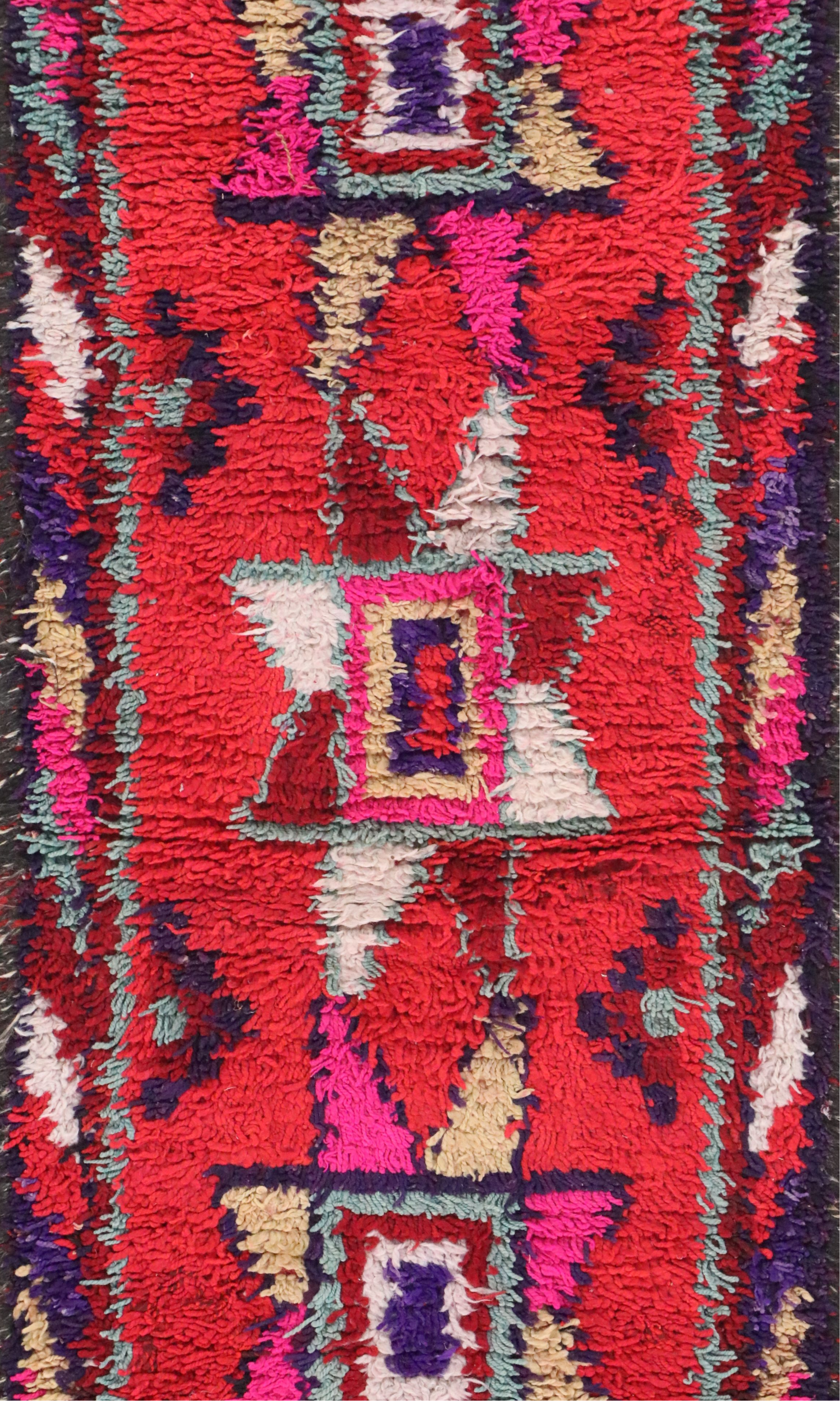 3' x 8'1 Hand-Knotted Turkish Village Long Rug