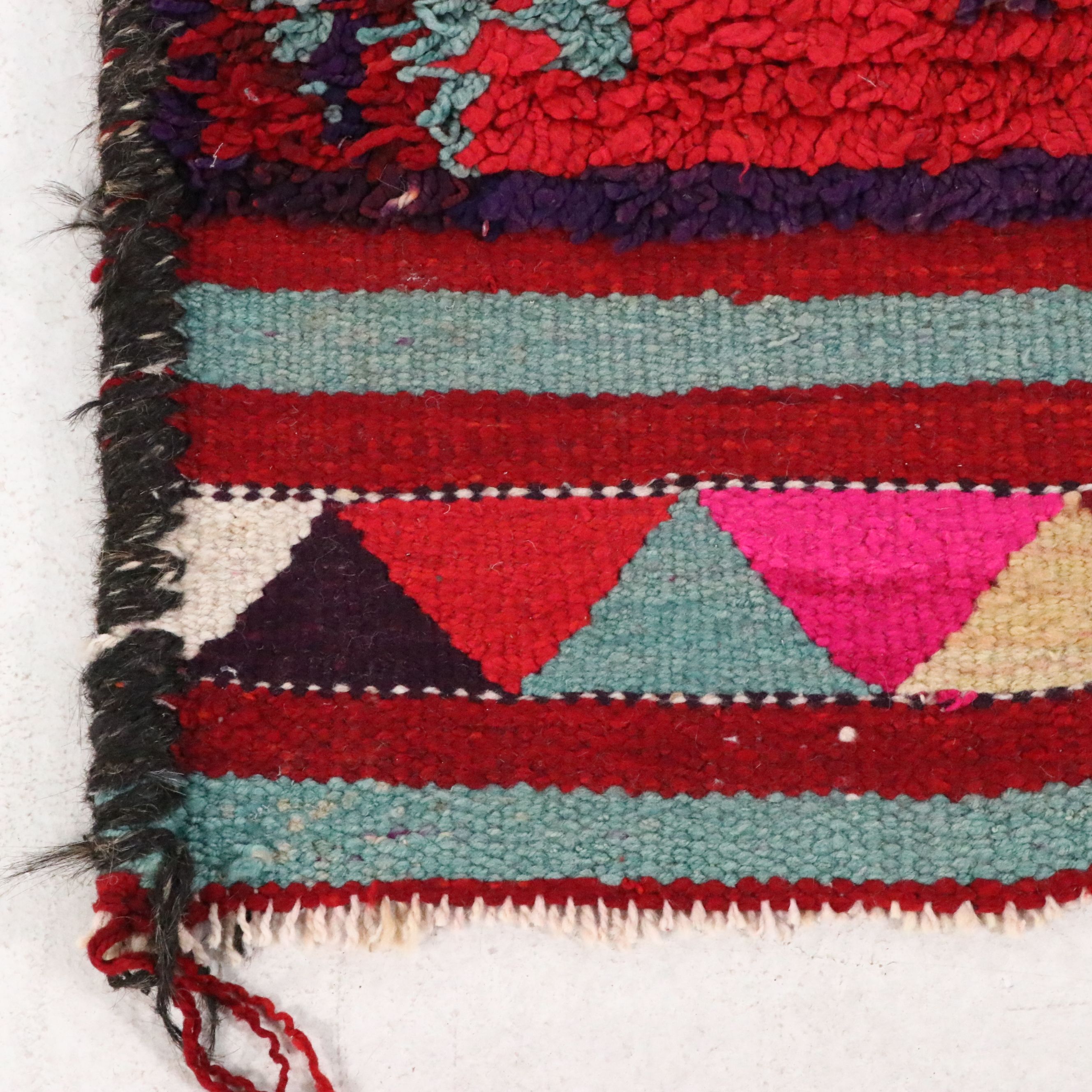 3' x 8'1 Hand-Knotted Turkish Village Long Rug