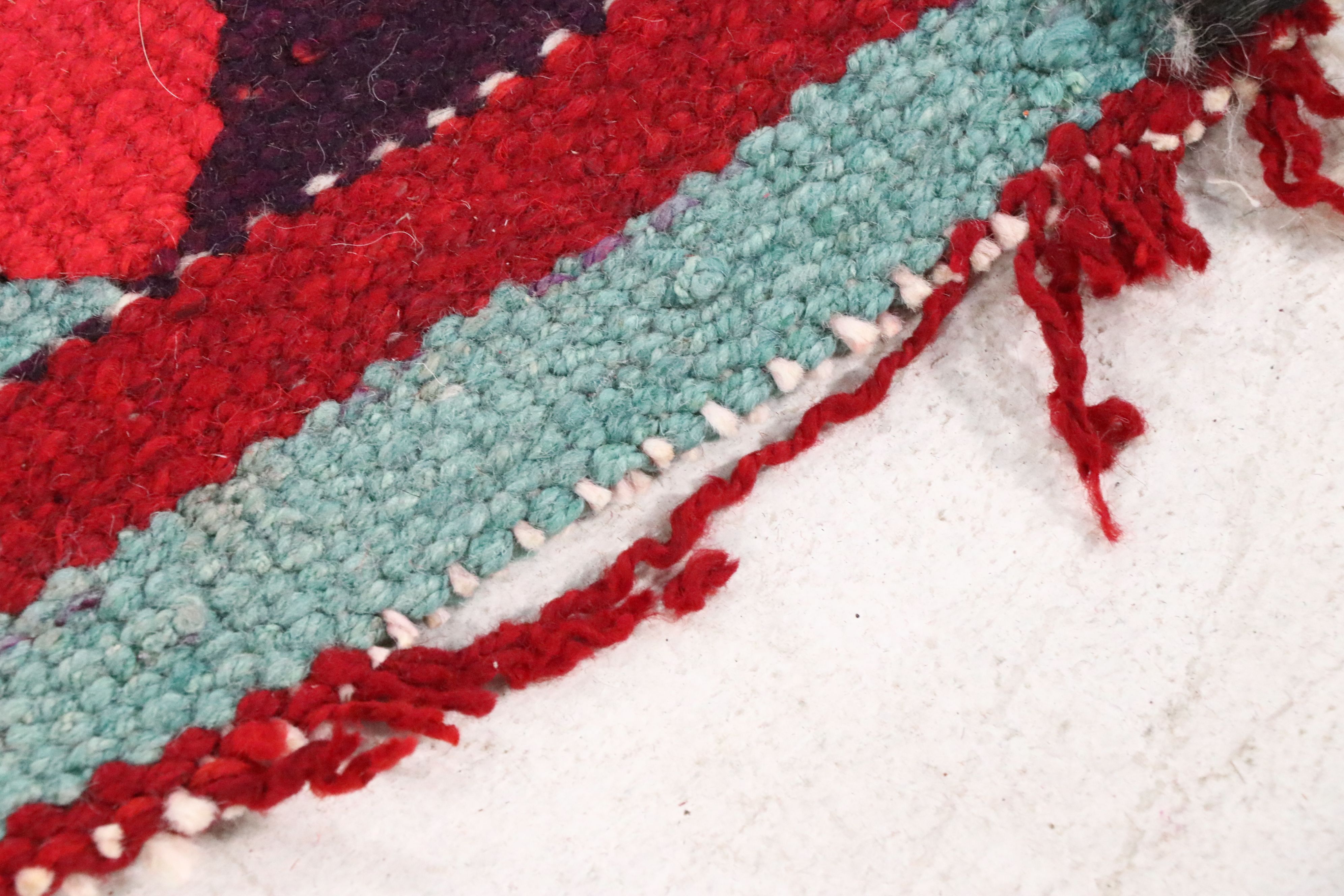 3' x 8'1 Hand-Knotted Turkish Village Long Rug