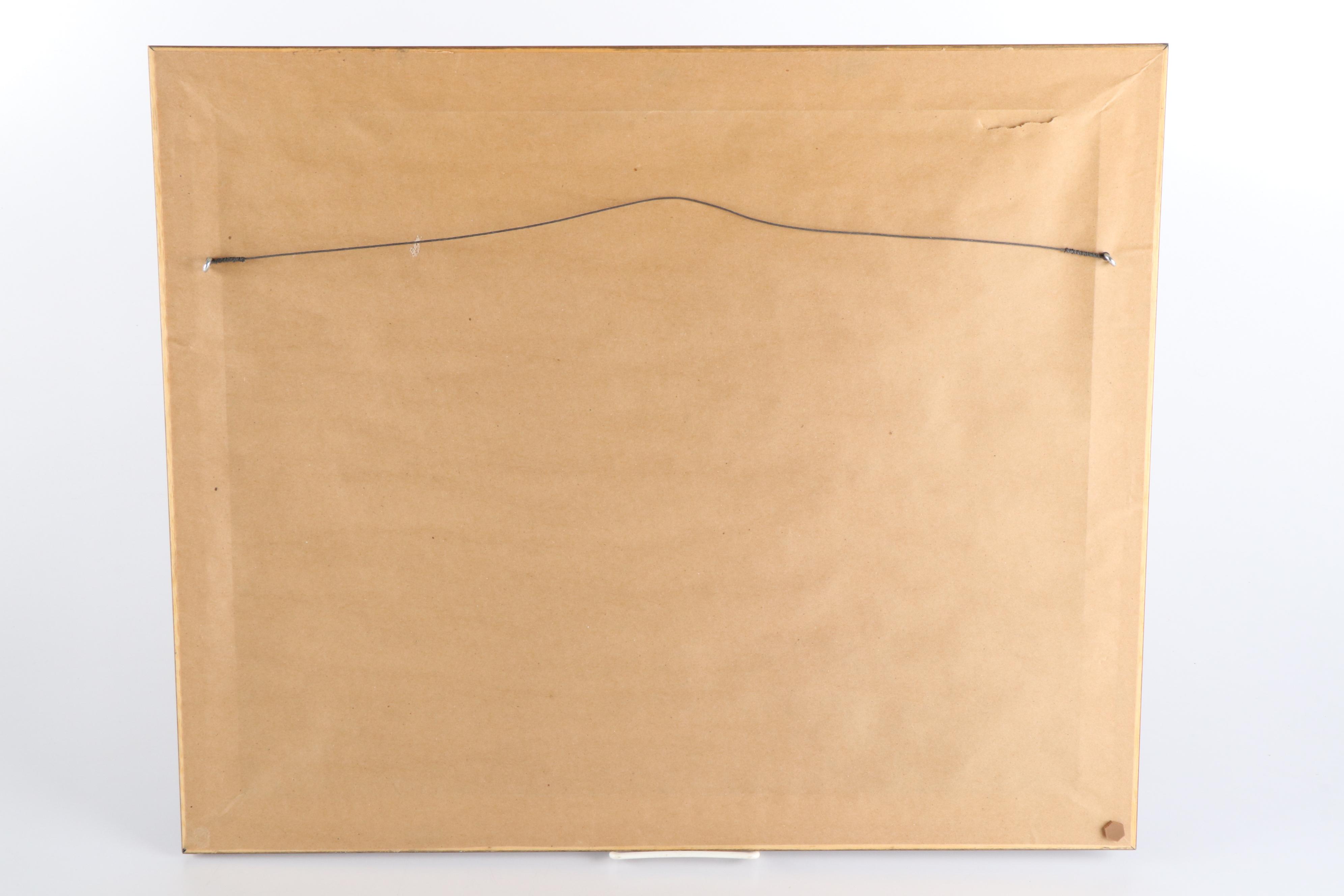 Two Framed Commemorative Masters Tournament Golf Flags