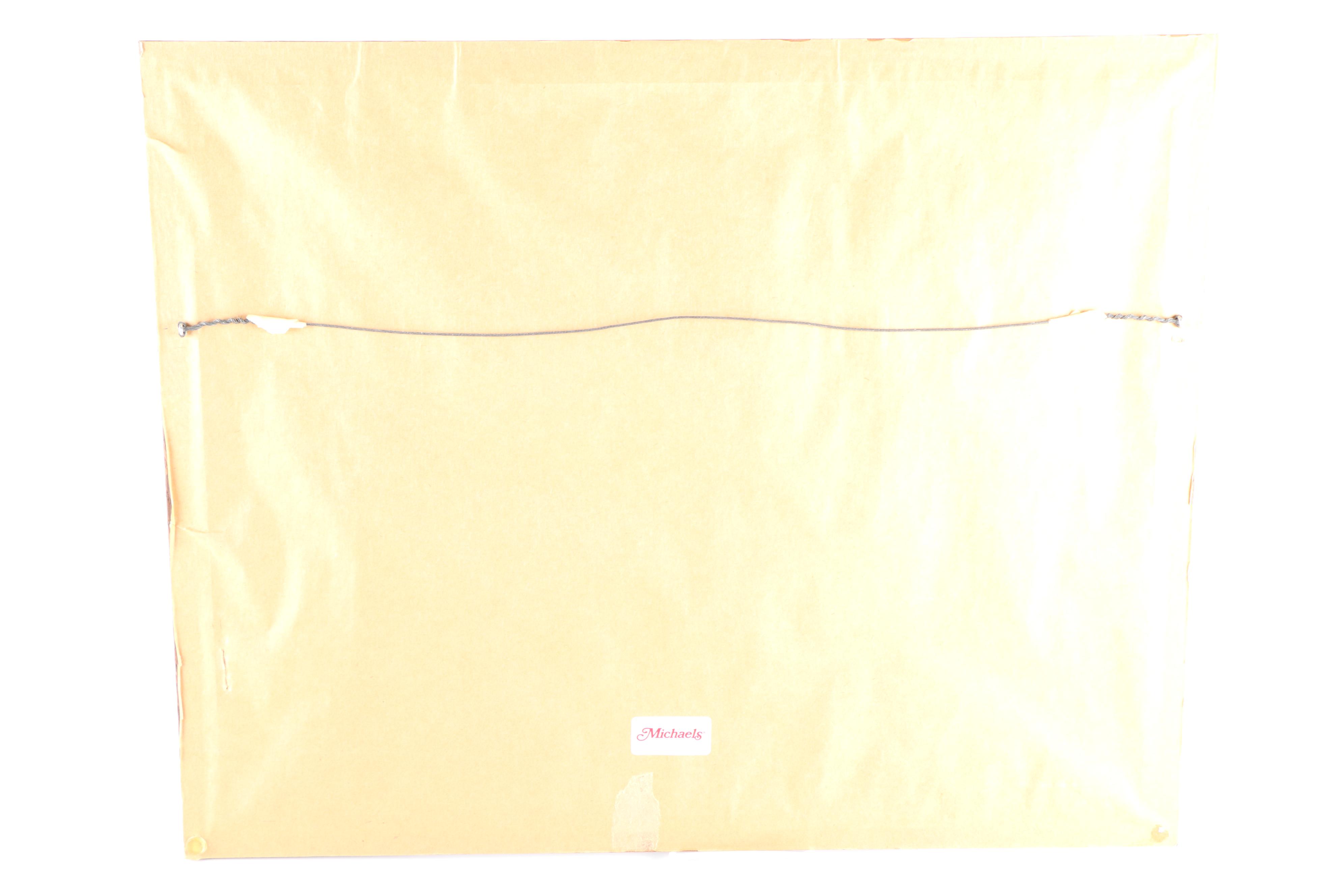 Two Framed Commemorative Masters Tournament Golf Flags