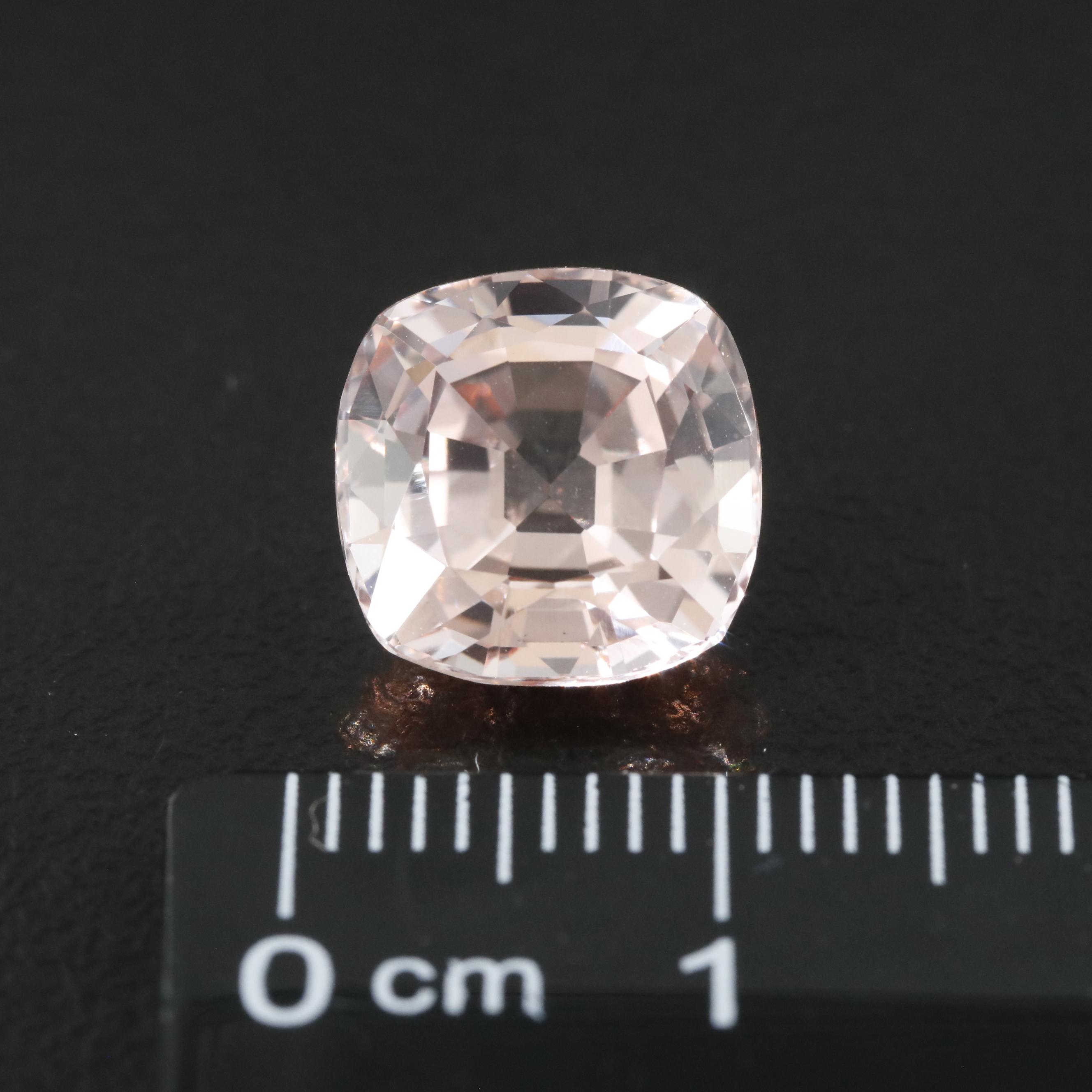 Loose 6.03 CT Lab Grown Sapphire