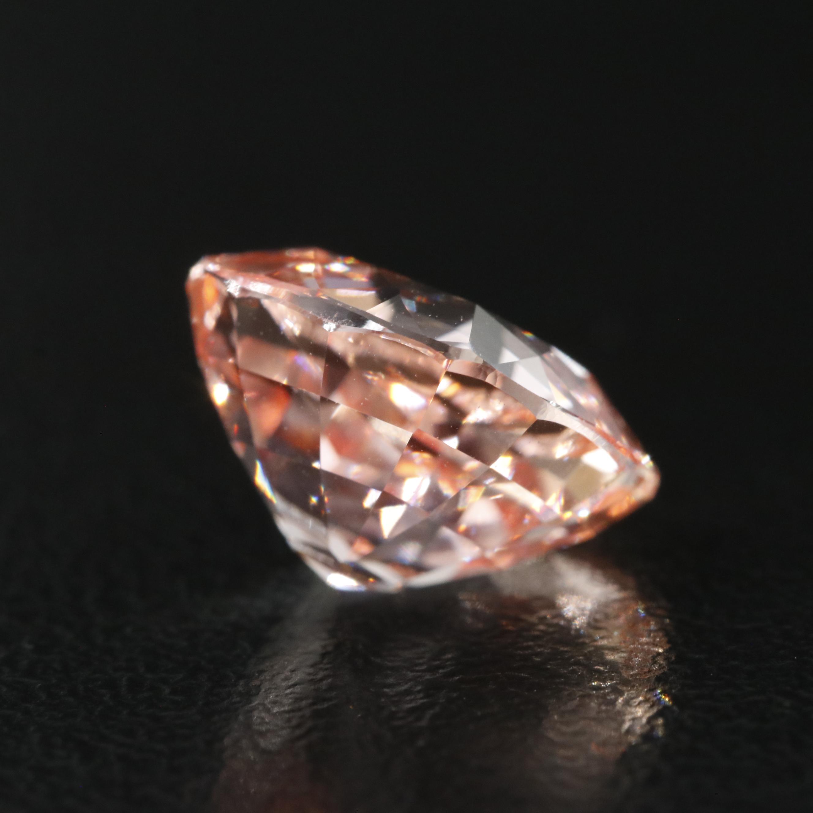 Loose 6.03 CT Lab Grown Sapphire