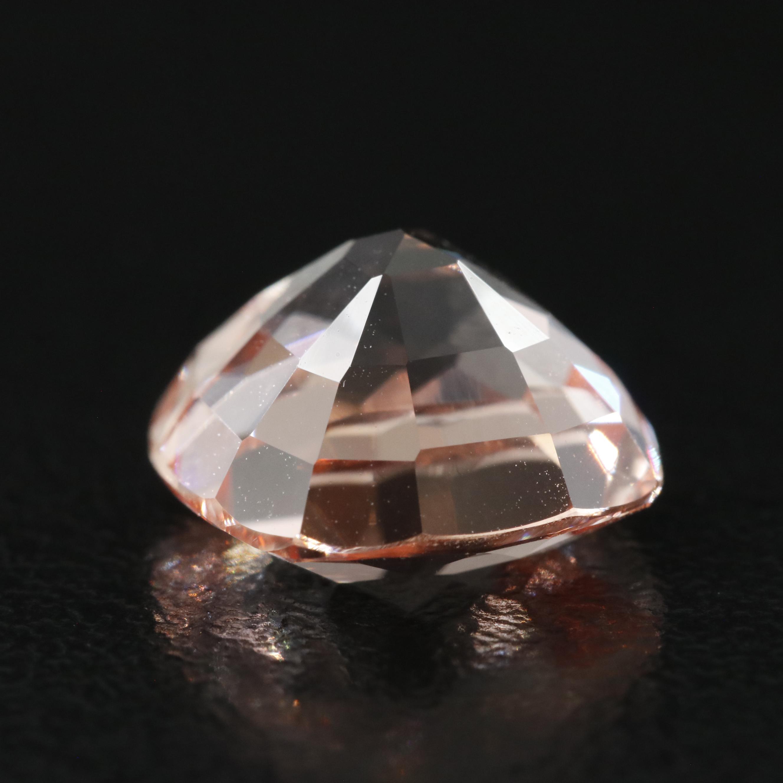 Loose 6.03 CT Lab Grown Sapphire