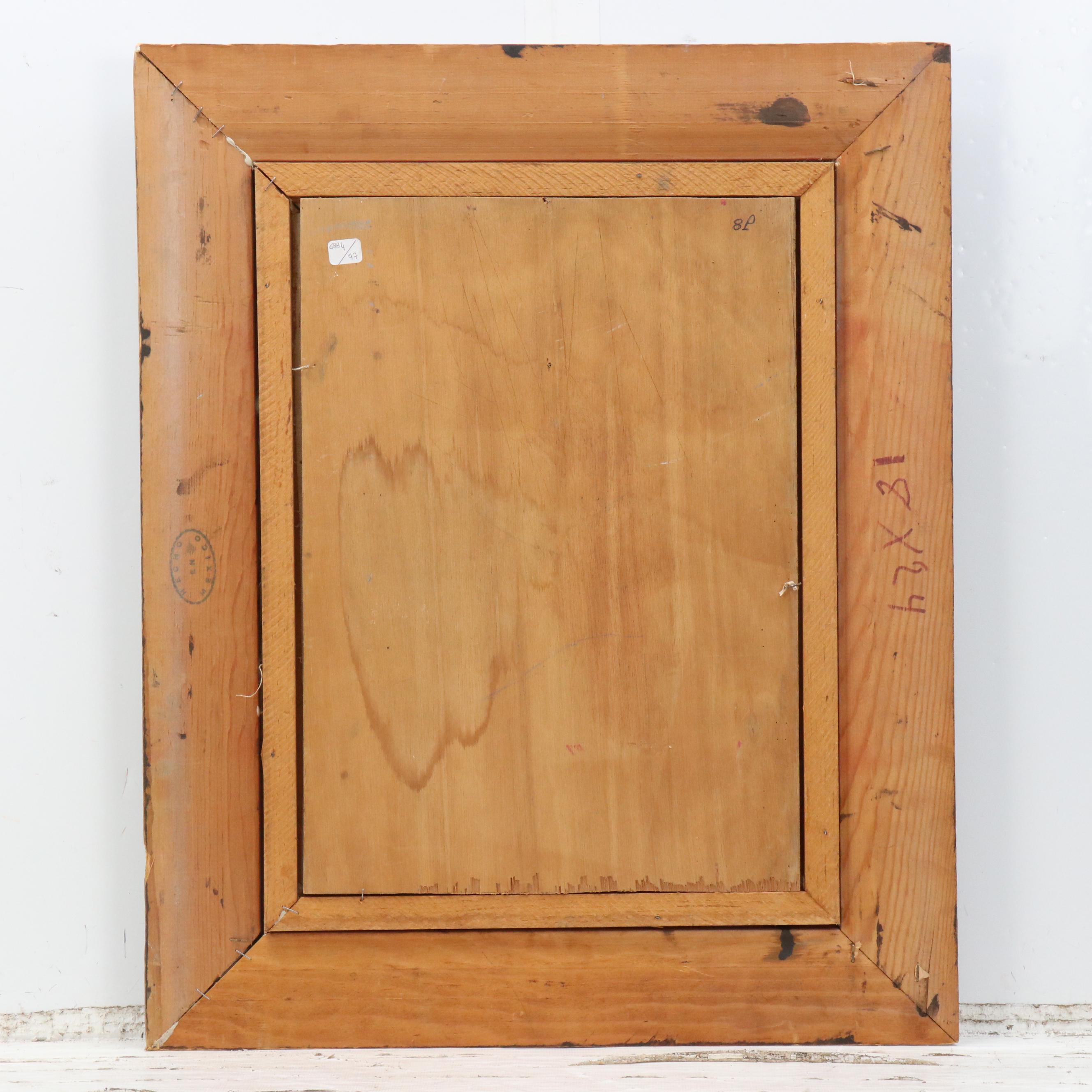 Paul Hubay Still Life Oil Painting of Daisies in Jug, Mid to Late 20th C.