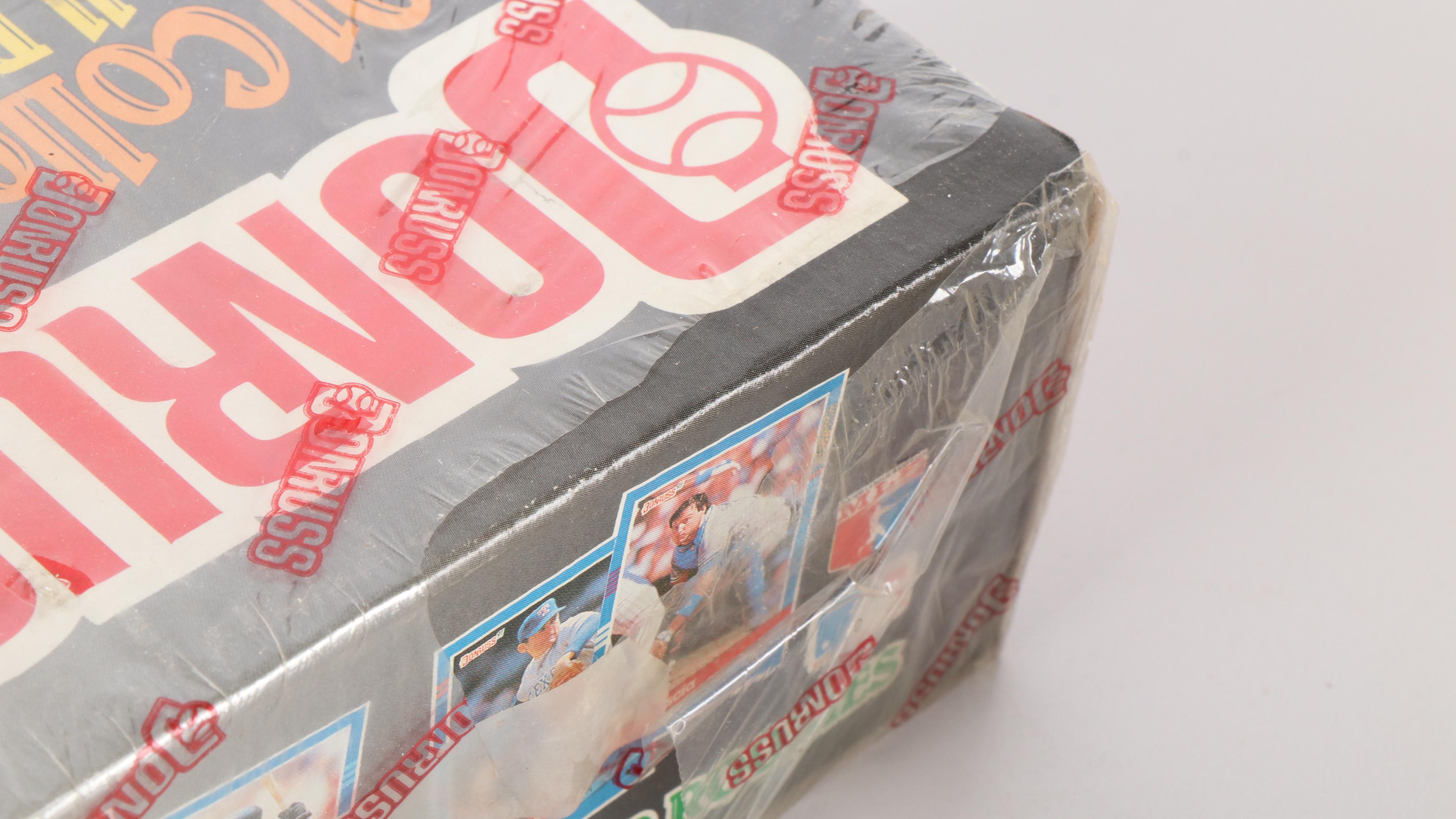 Topps with Other Baseball Card Sets Featuring Roger Clemens & Kirby Puckett RCs