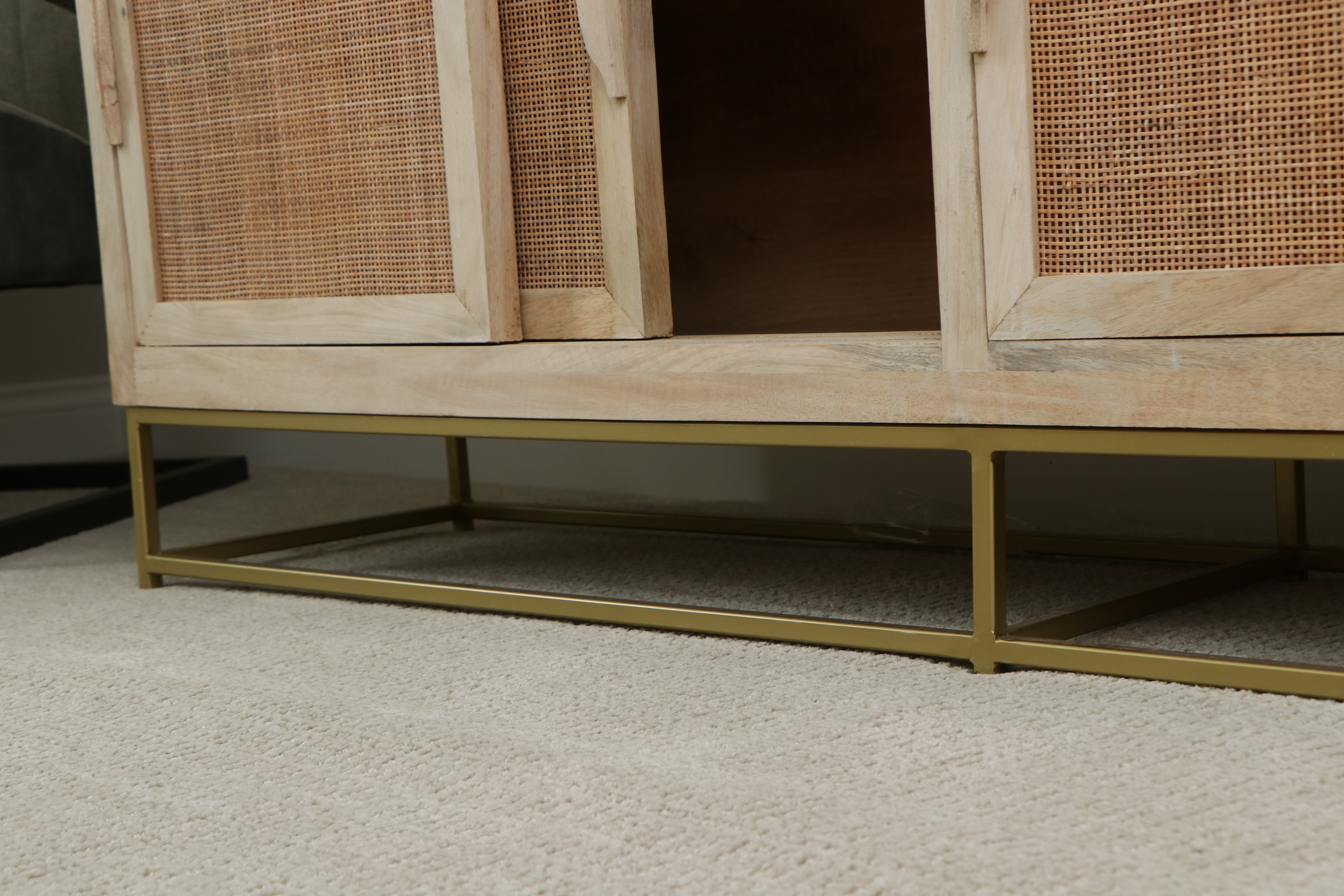 Crestview Collection "Jensen" Cane Accent Sideboard