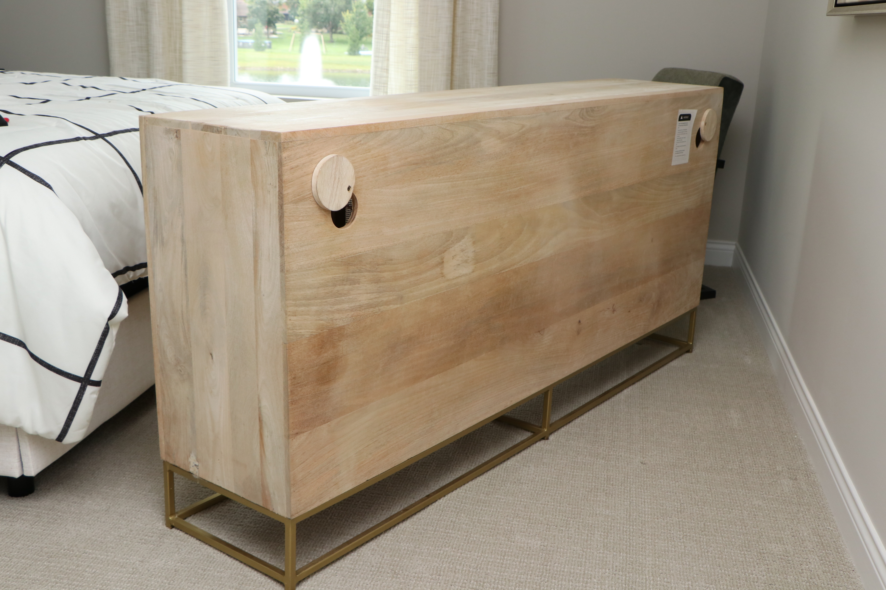 Crestview Collection "Jensen" Cane Accent Sideboard