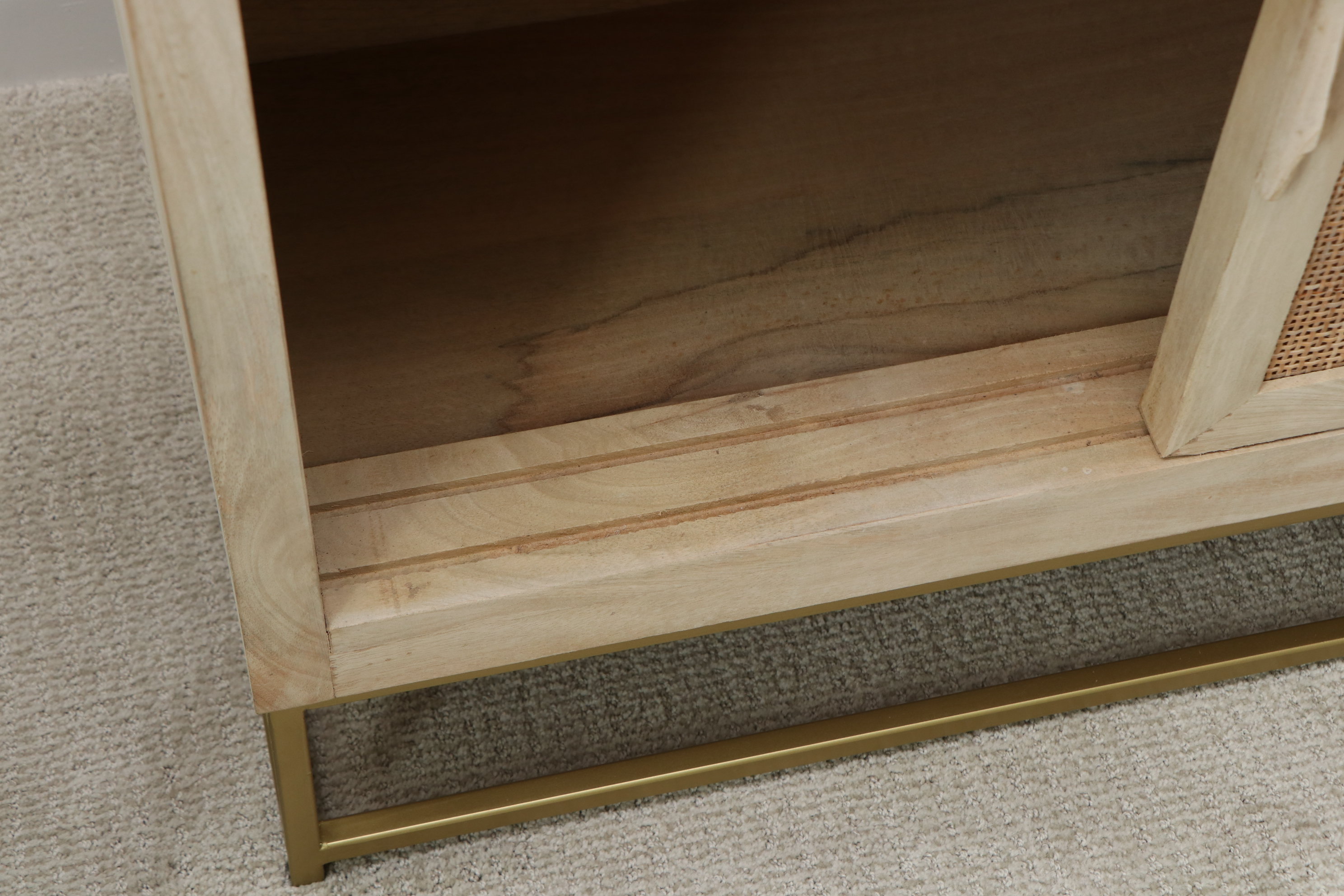 Crestview Collection "Jensen" Cane Accent Sideboard