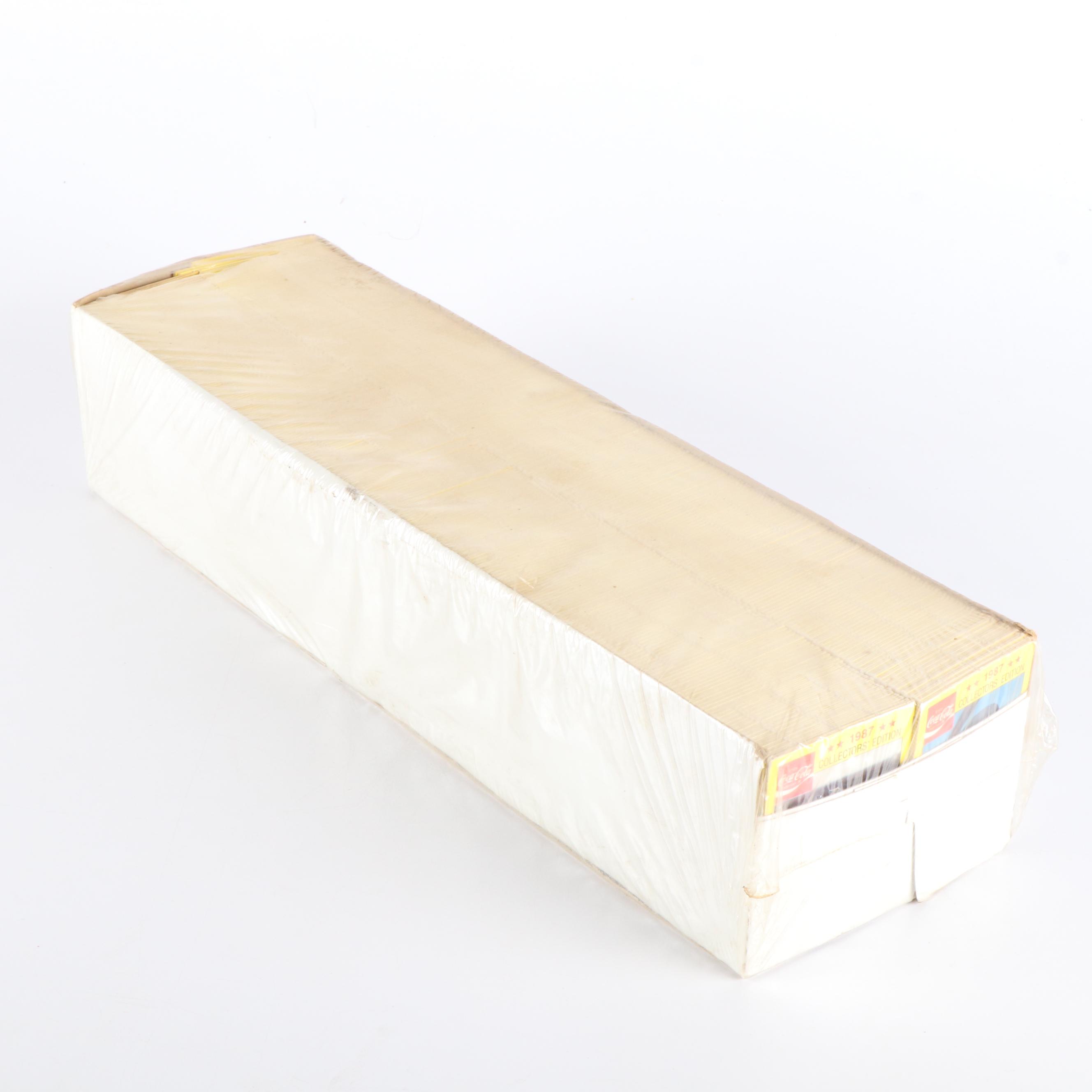 1987 Coca-Cola Detroit Tigers Panels Sealed Case