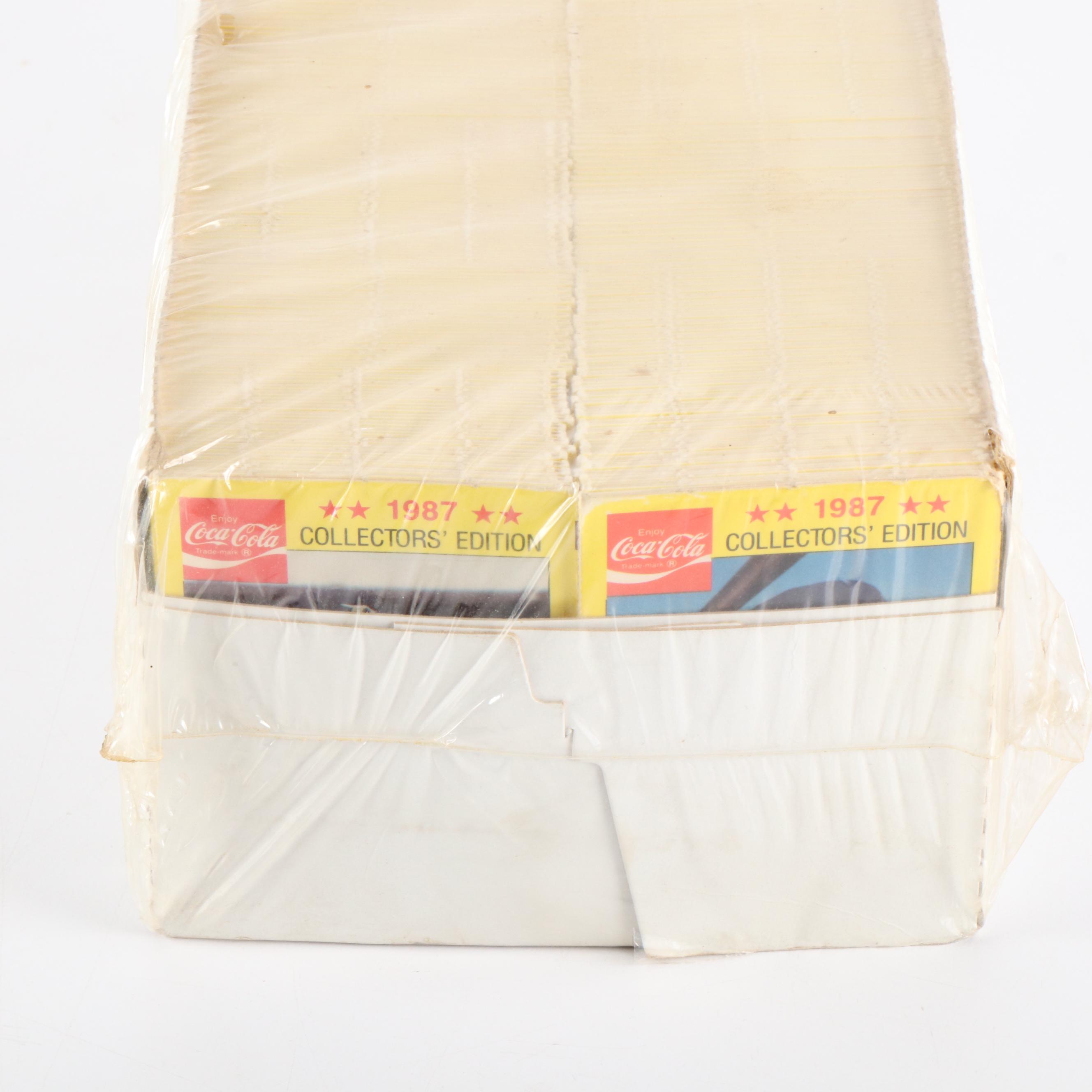 1987 Coca-Cola Detroit Tigers Panels Sealed Case