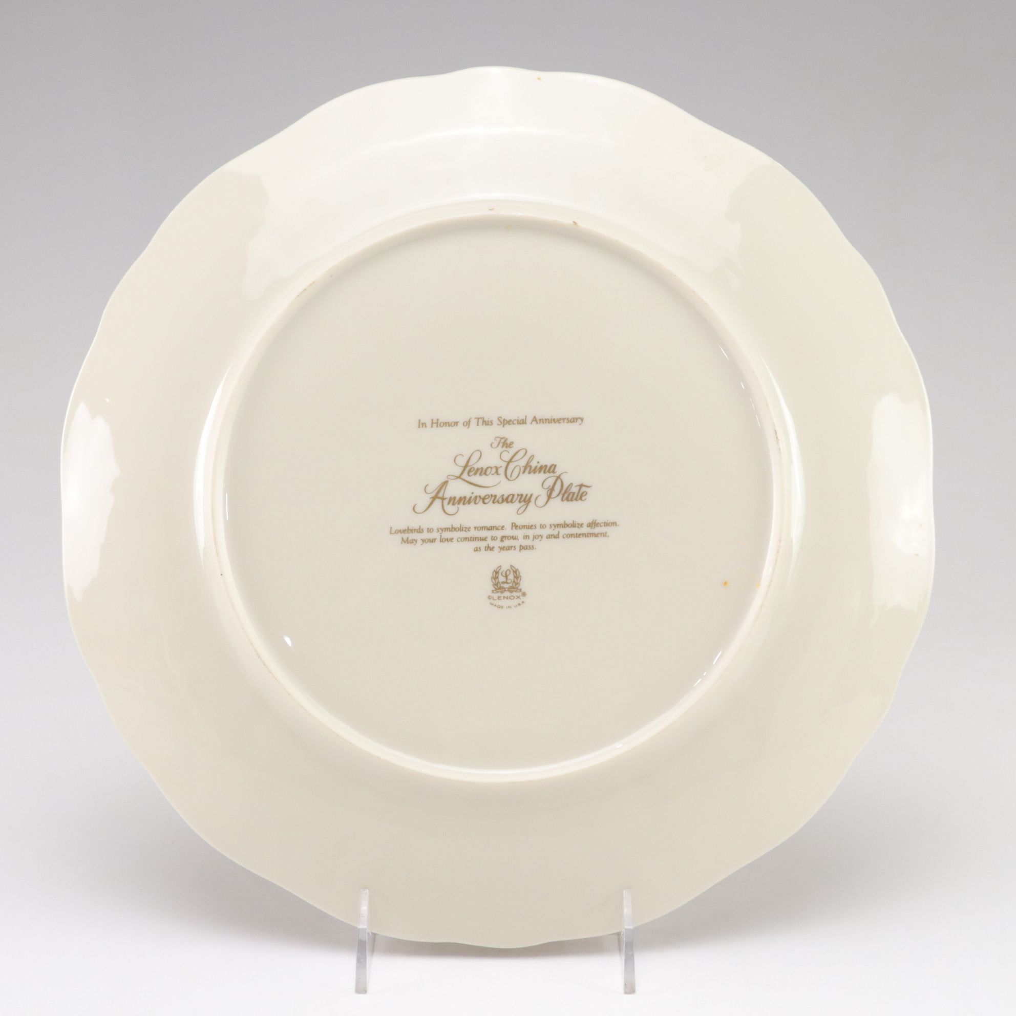 Hand-Painted Hobbyist Serving Platter & Other Plates, 1892