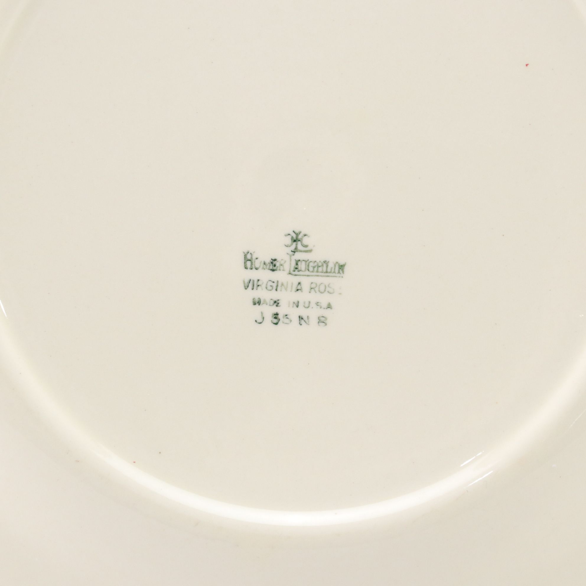 Hand-Painted Hobbyist Serving Platter & Other Plates, 1892