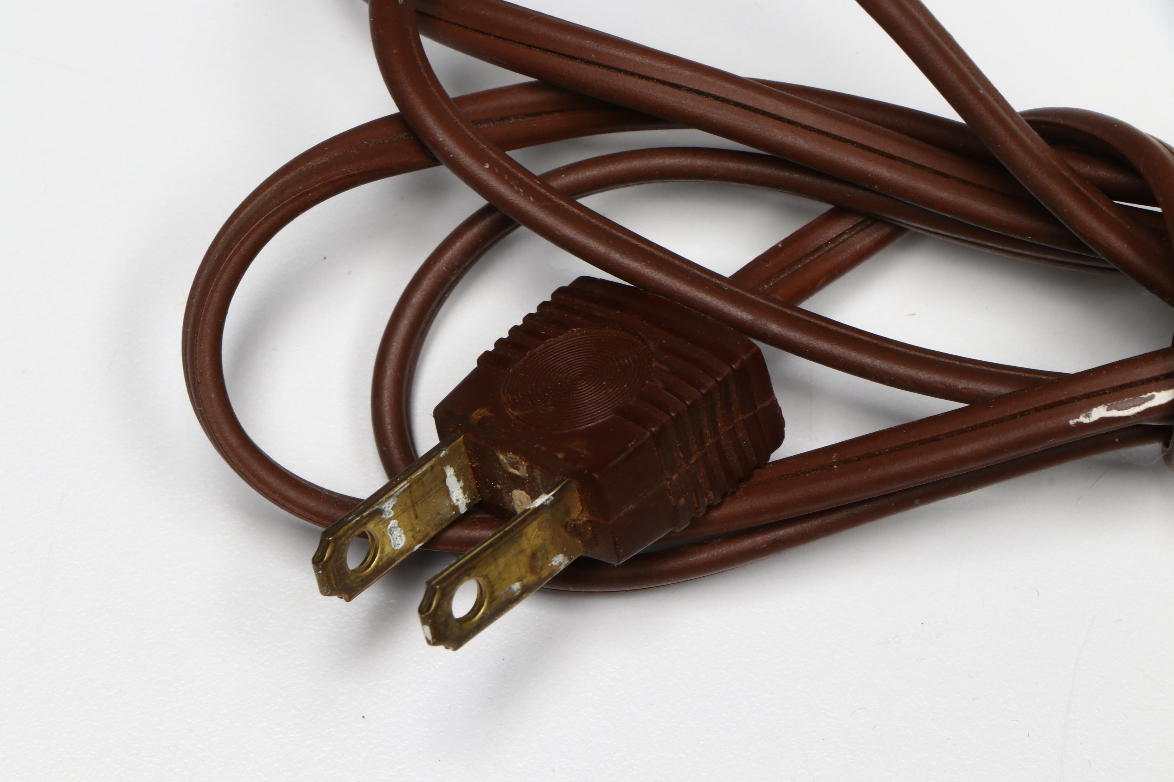 Federal Style China with Brass Eagle Toleware Lamp, Gilt Metal Eagle Wall Décor