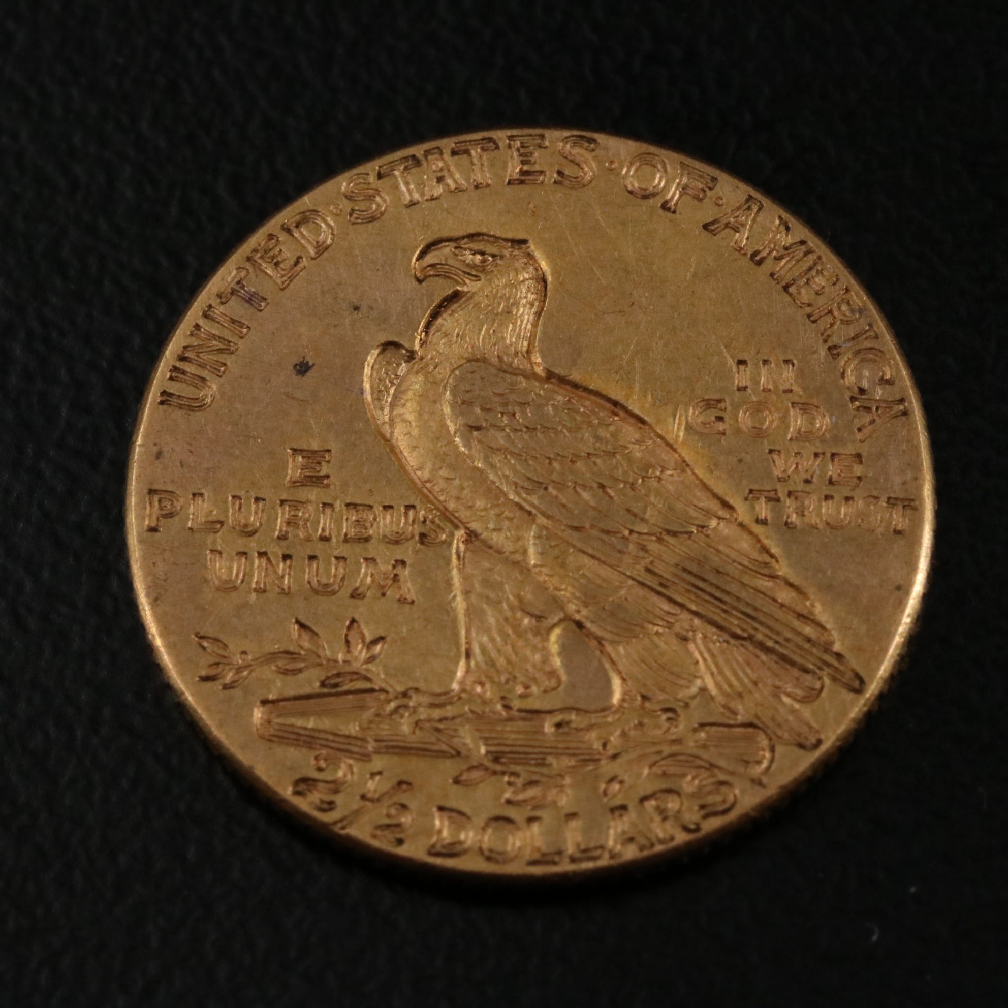 1913 Indian Head $2 1/2 Gold Coin