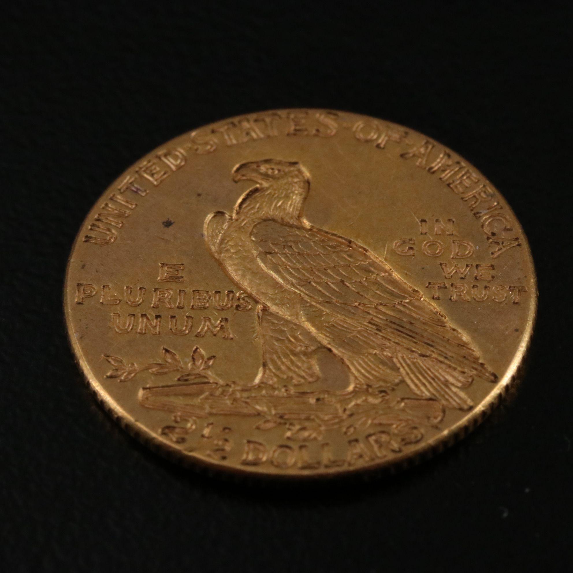 1913 Indian Head $2 1/2 Gold Coin