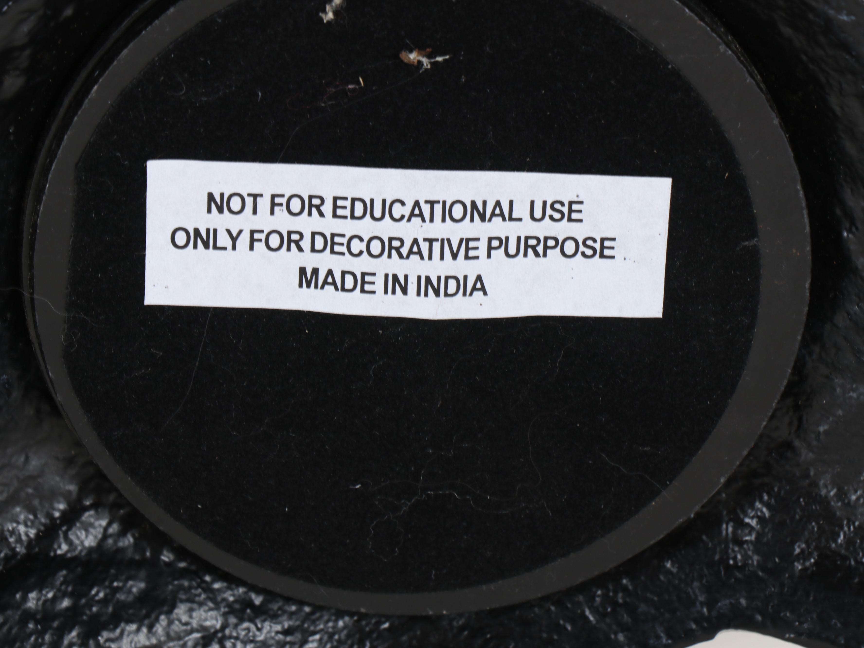 C. S. Harrow & Co. Metal Decorative Terrestrial Globe