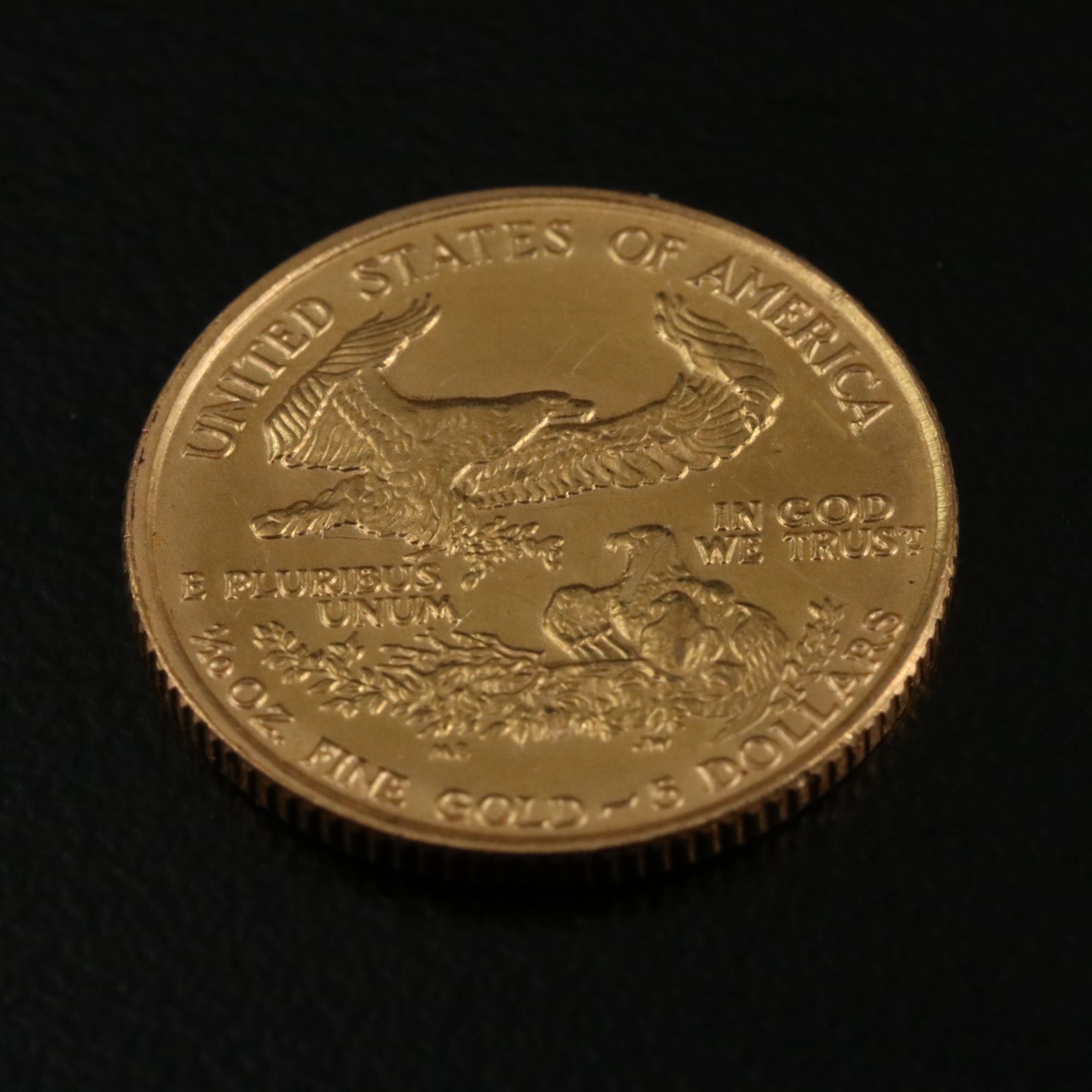 1988 $5 1/10th Troy Ounce Gold Eagle