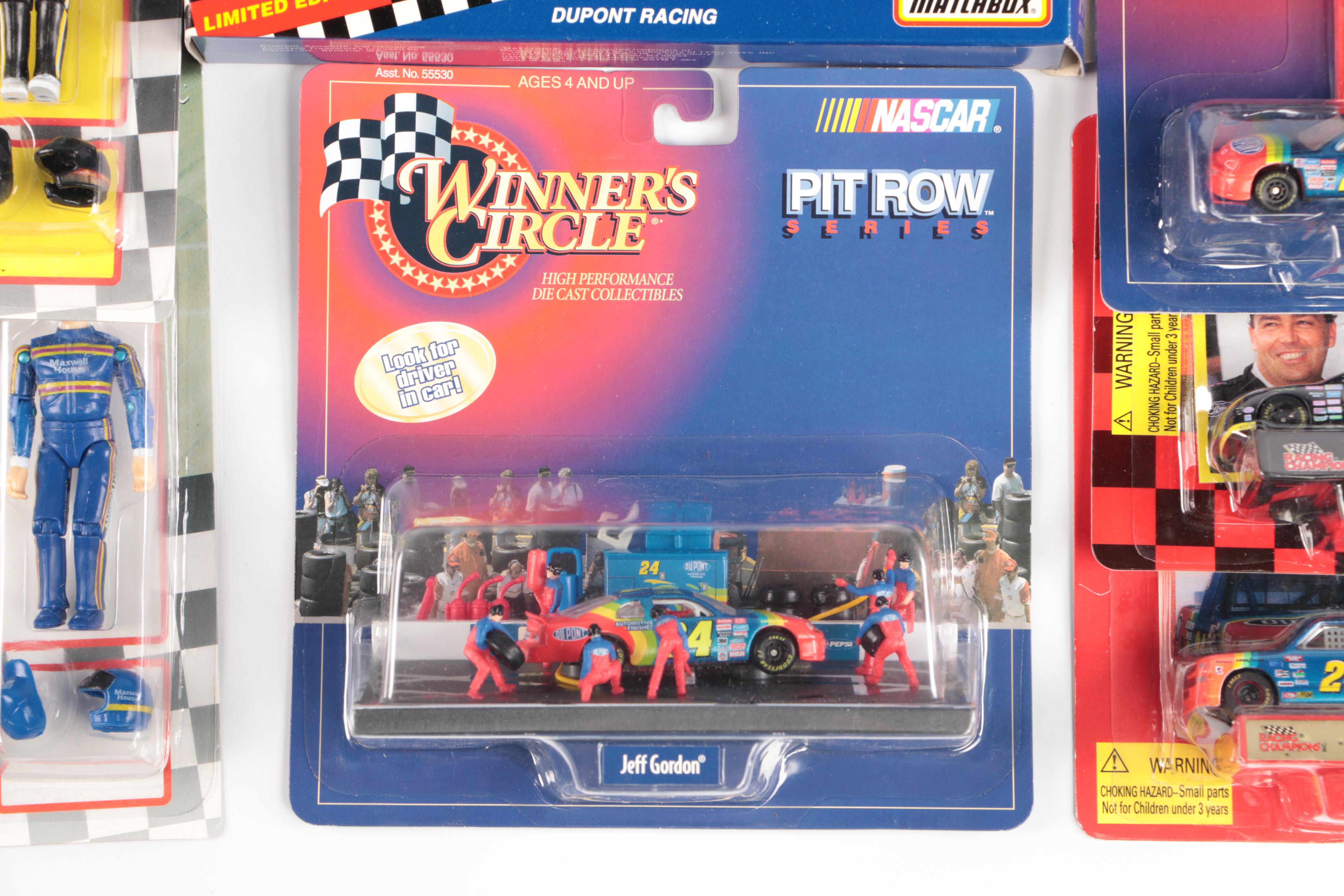 NASCAR Diecast Stock Cars and Racing Champions Figures