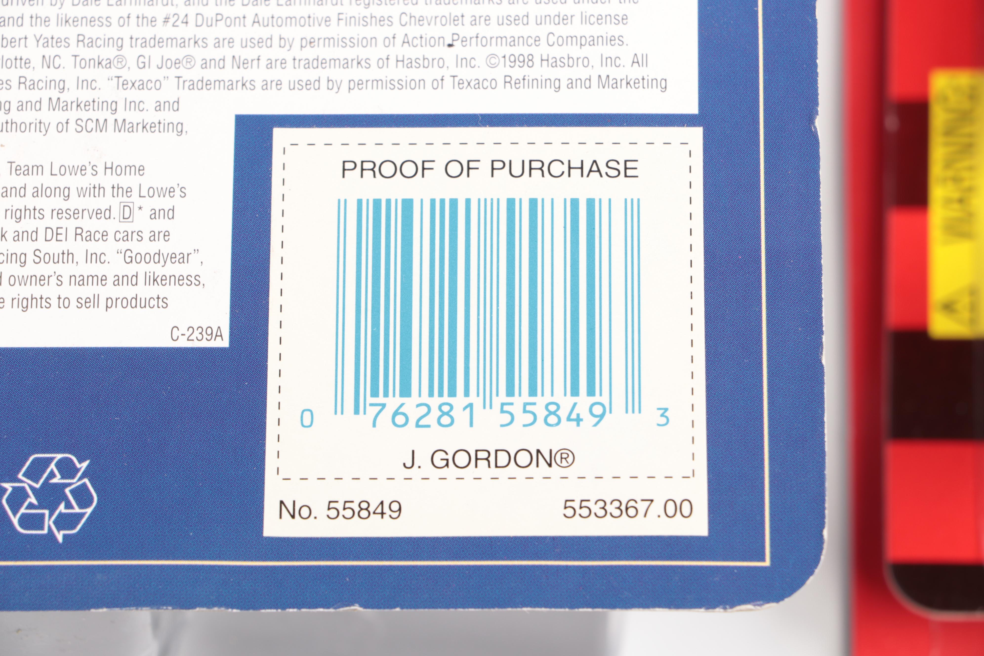 NASCAR Diecast Stock Cars and Racing Champions Figures