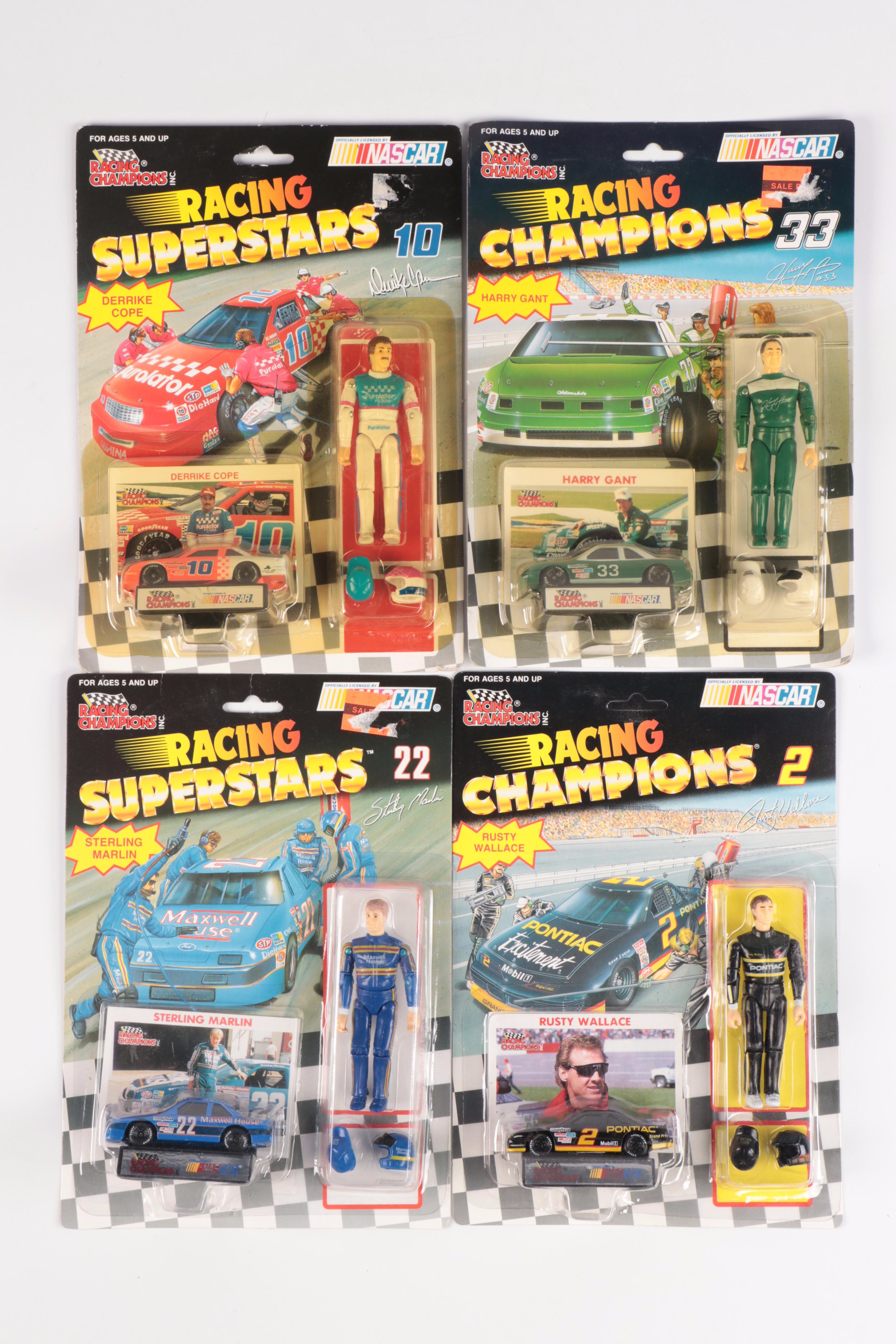 NASCAR Diecast Stock Cars and Racing Champions Figures